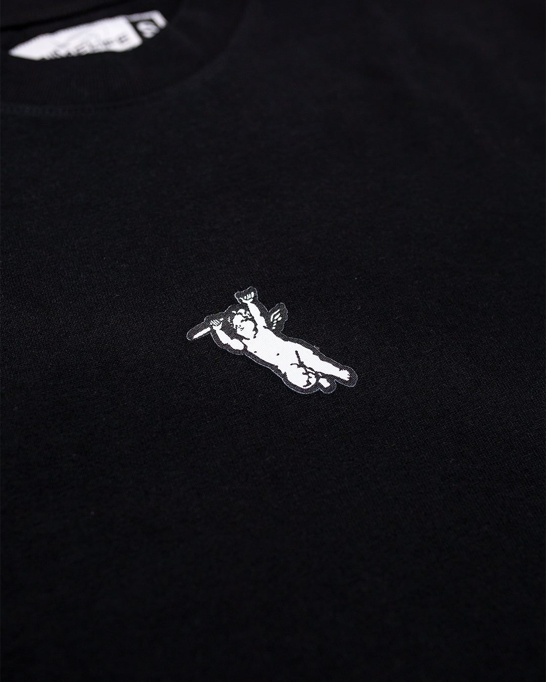 ANGEL GOTHIC DESTROYED TEE - CRIMELIFE