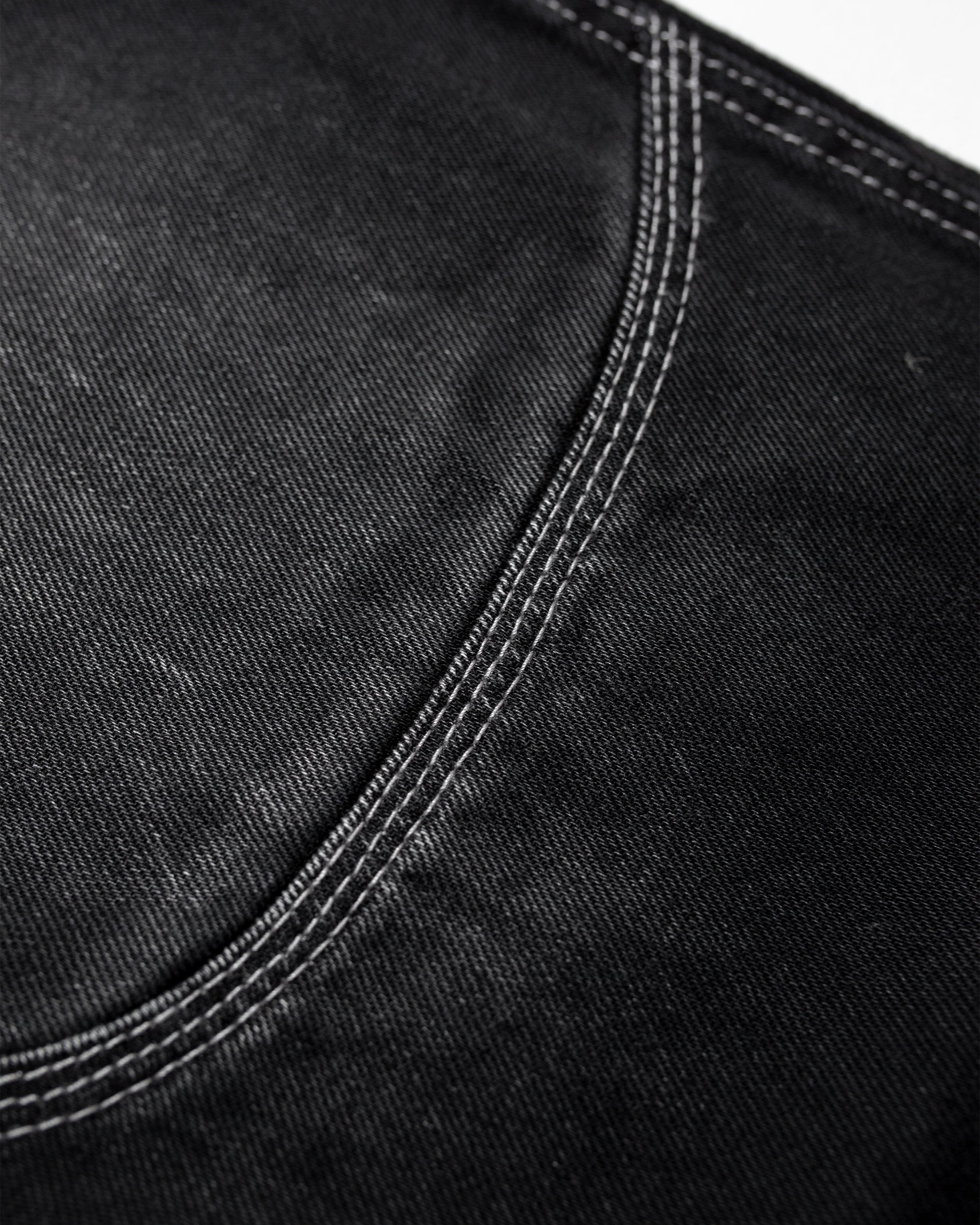 PANEL STITCH FLARE DENIM JEANS