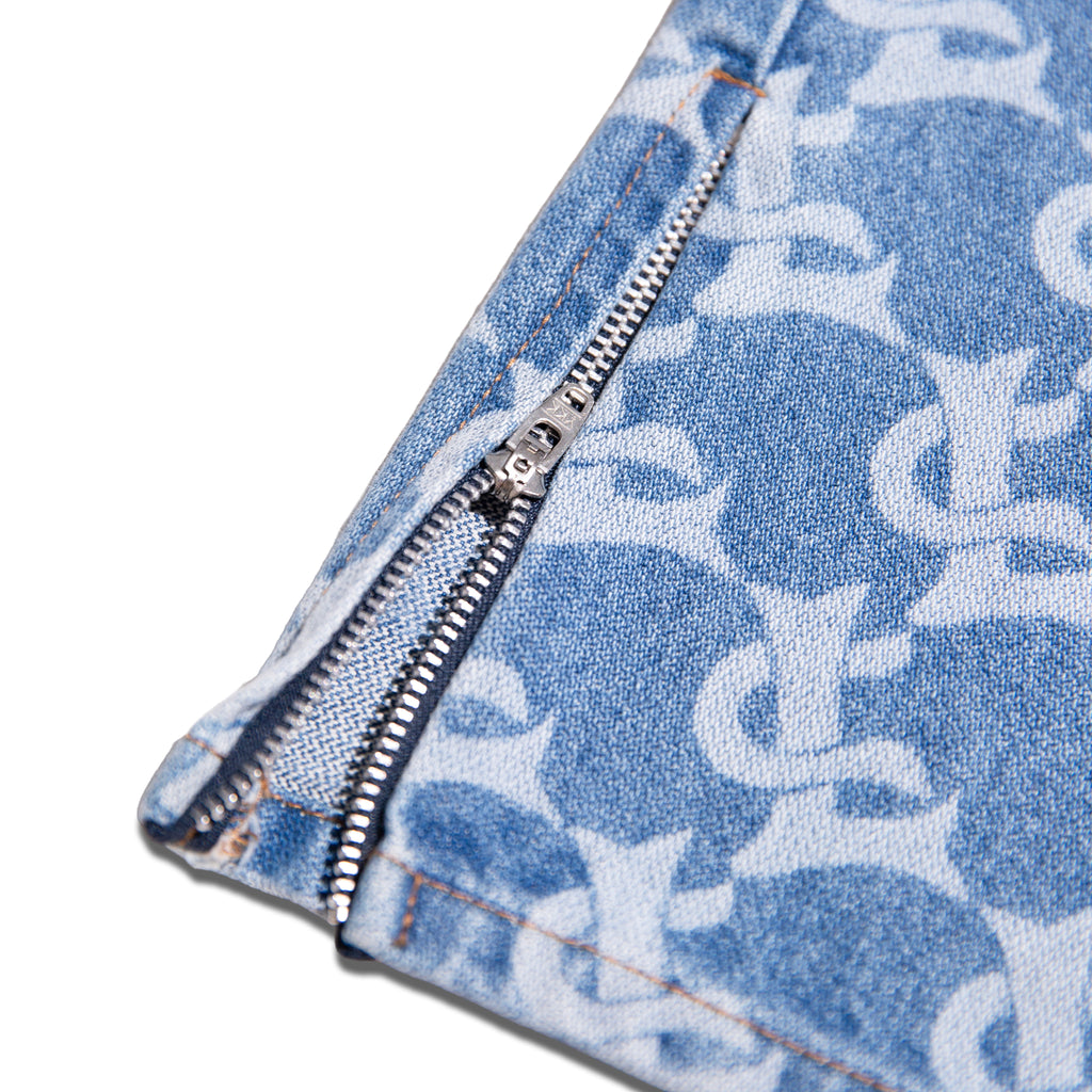 CL MONOGRAM DENIM JEANS BLUE