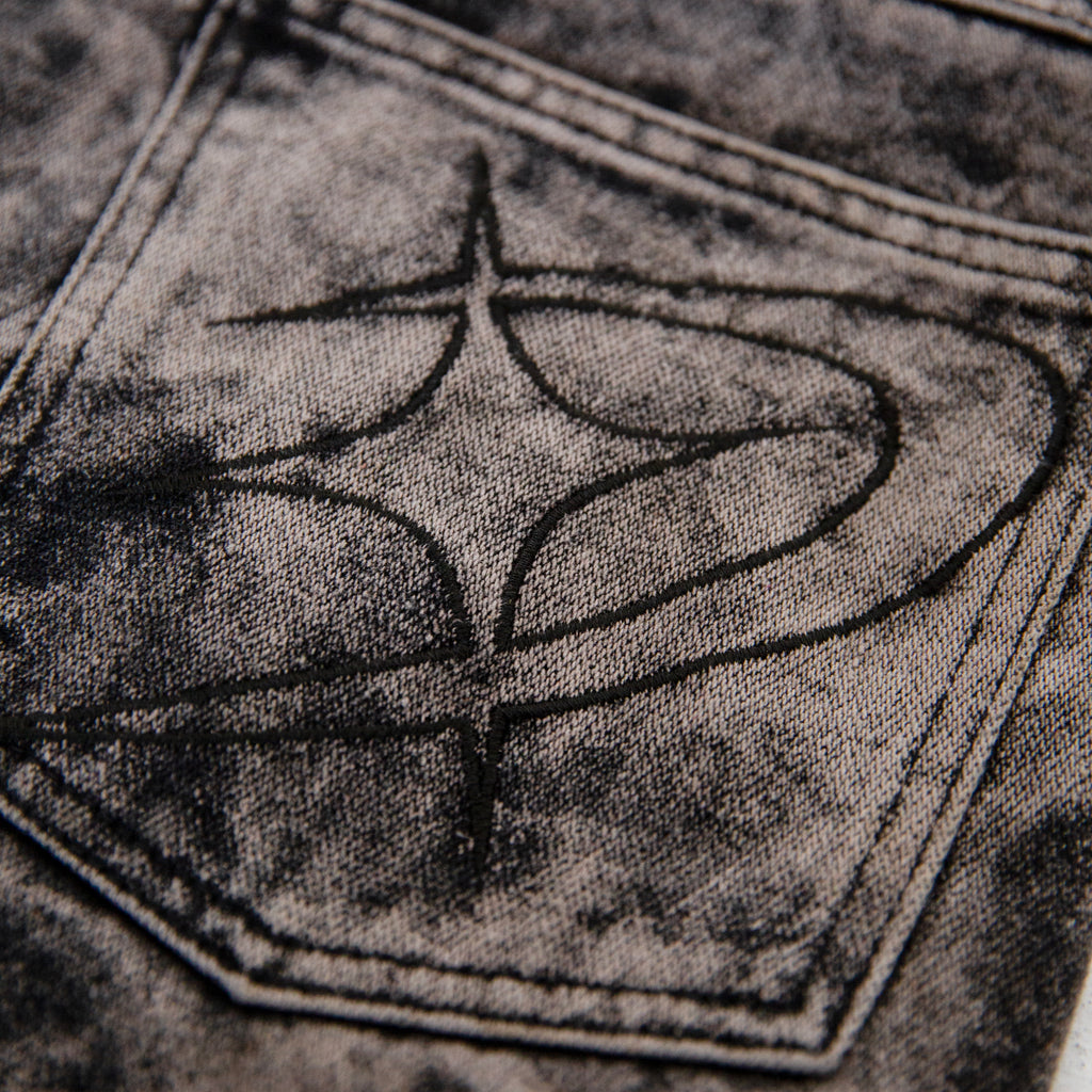 RMN PETROL WASHED JEANS