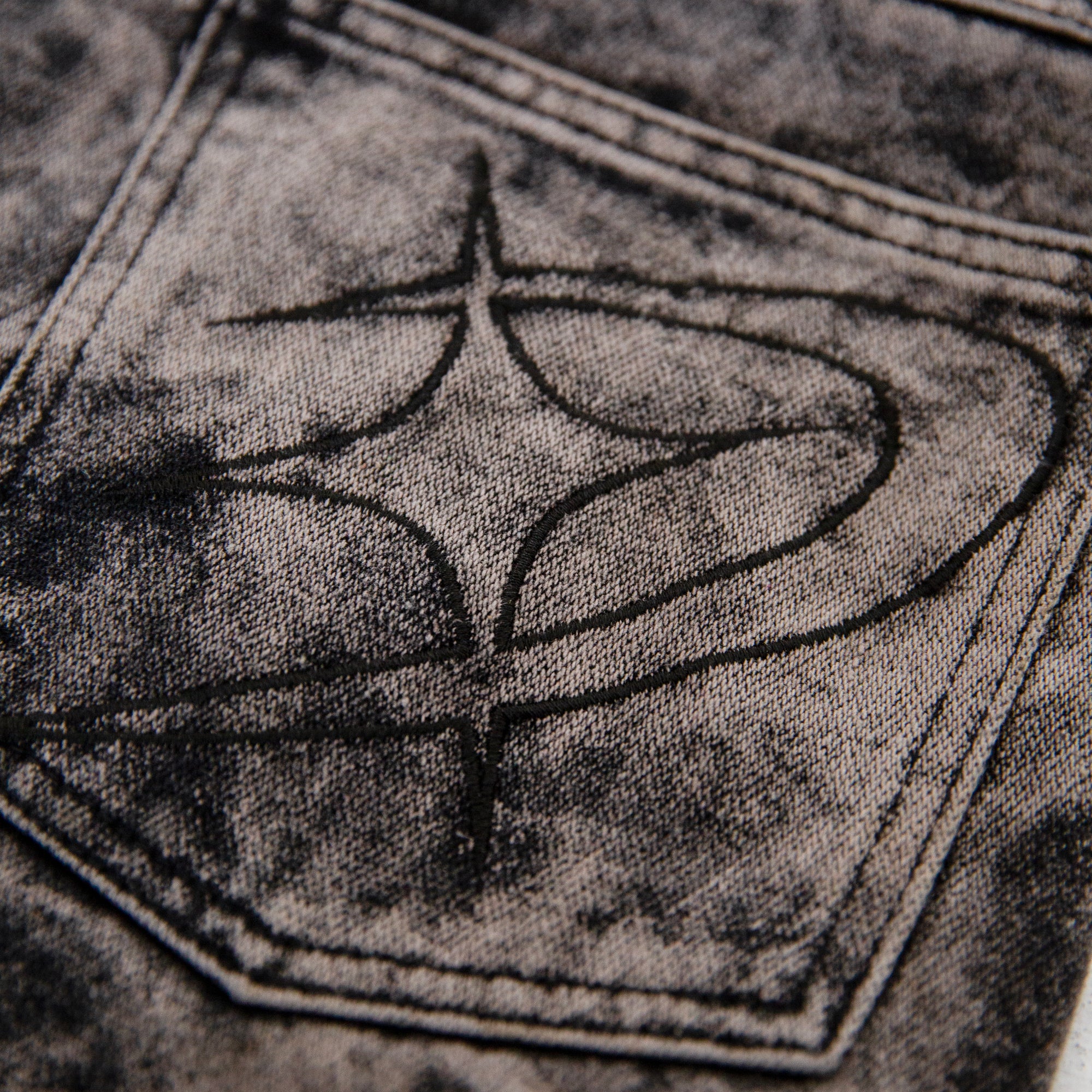 RMN PETROL WASHED JEANS