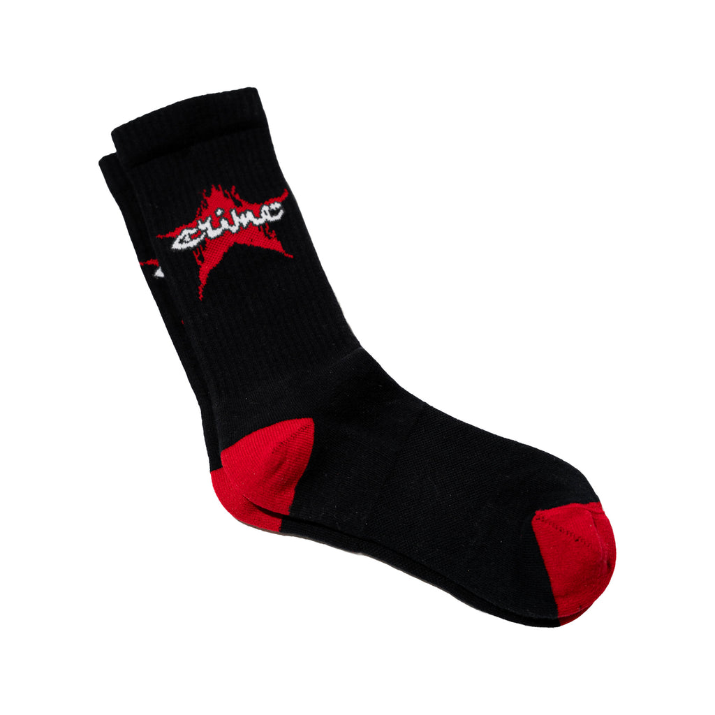 ARAB STAR BLACK SOCKS - CRIMELIFE