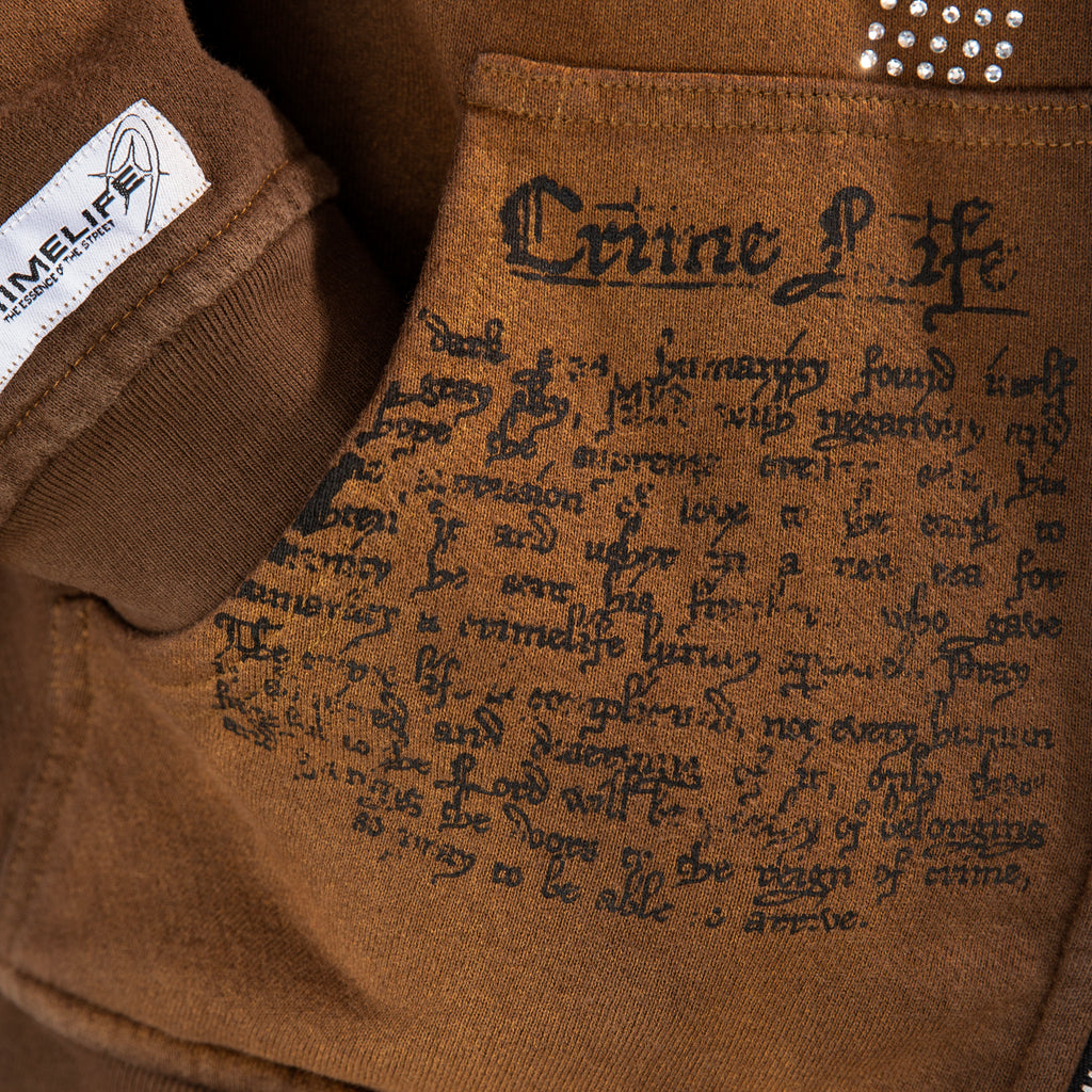 EMBROIDERY ZIPP HOODIE