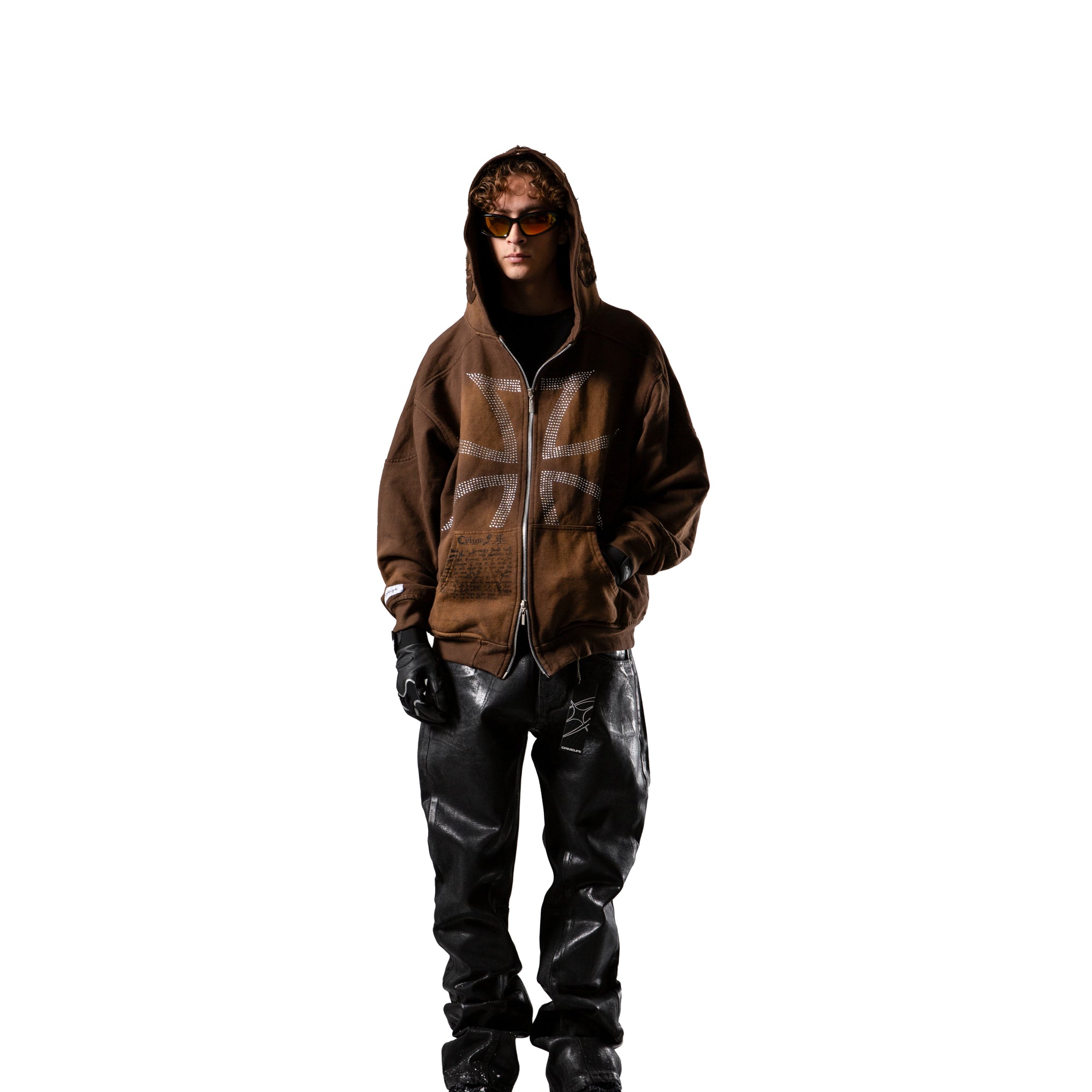 EMBROIDERY ZIPP HOODIE