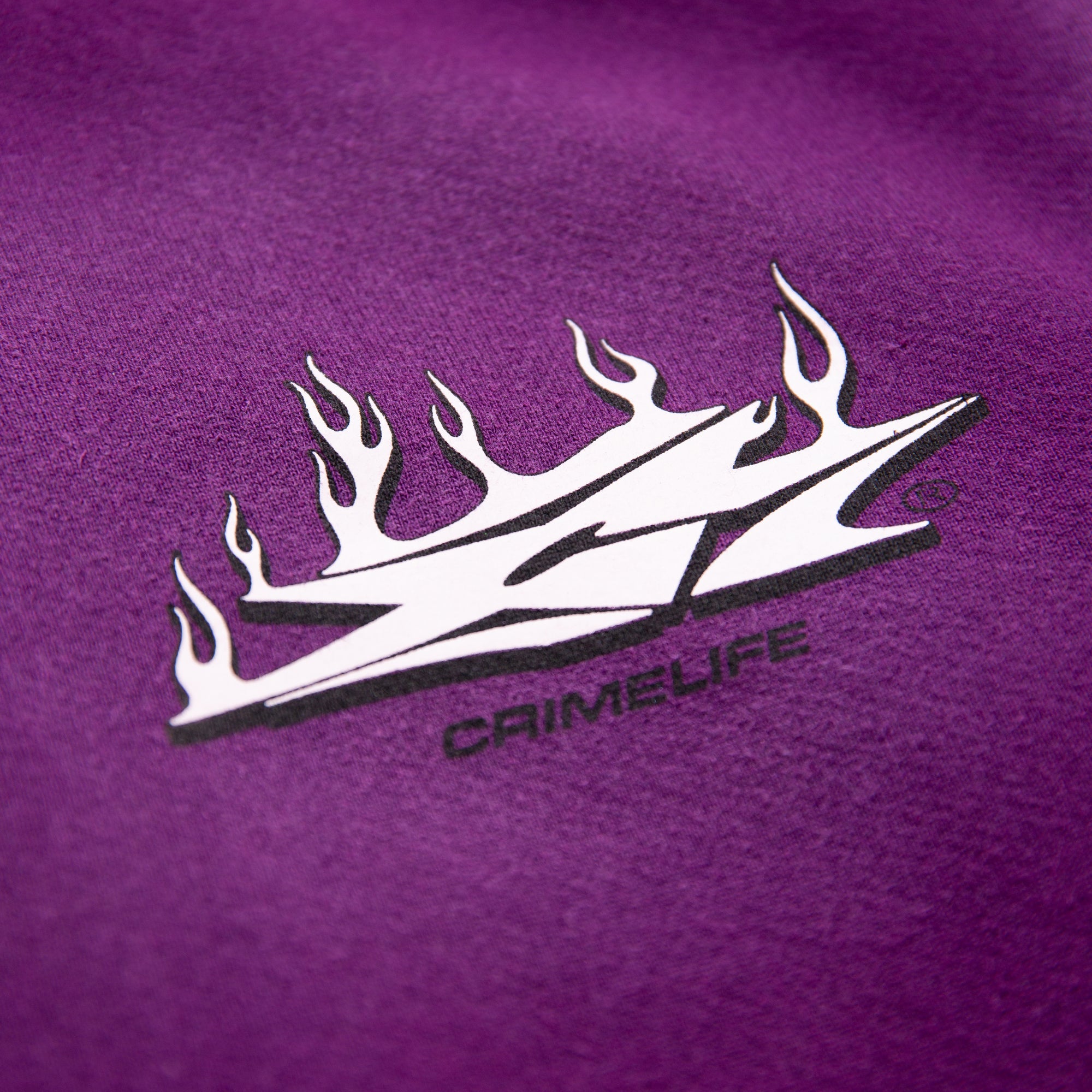 SPORT FLAMES ZIP HOODIE
