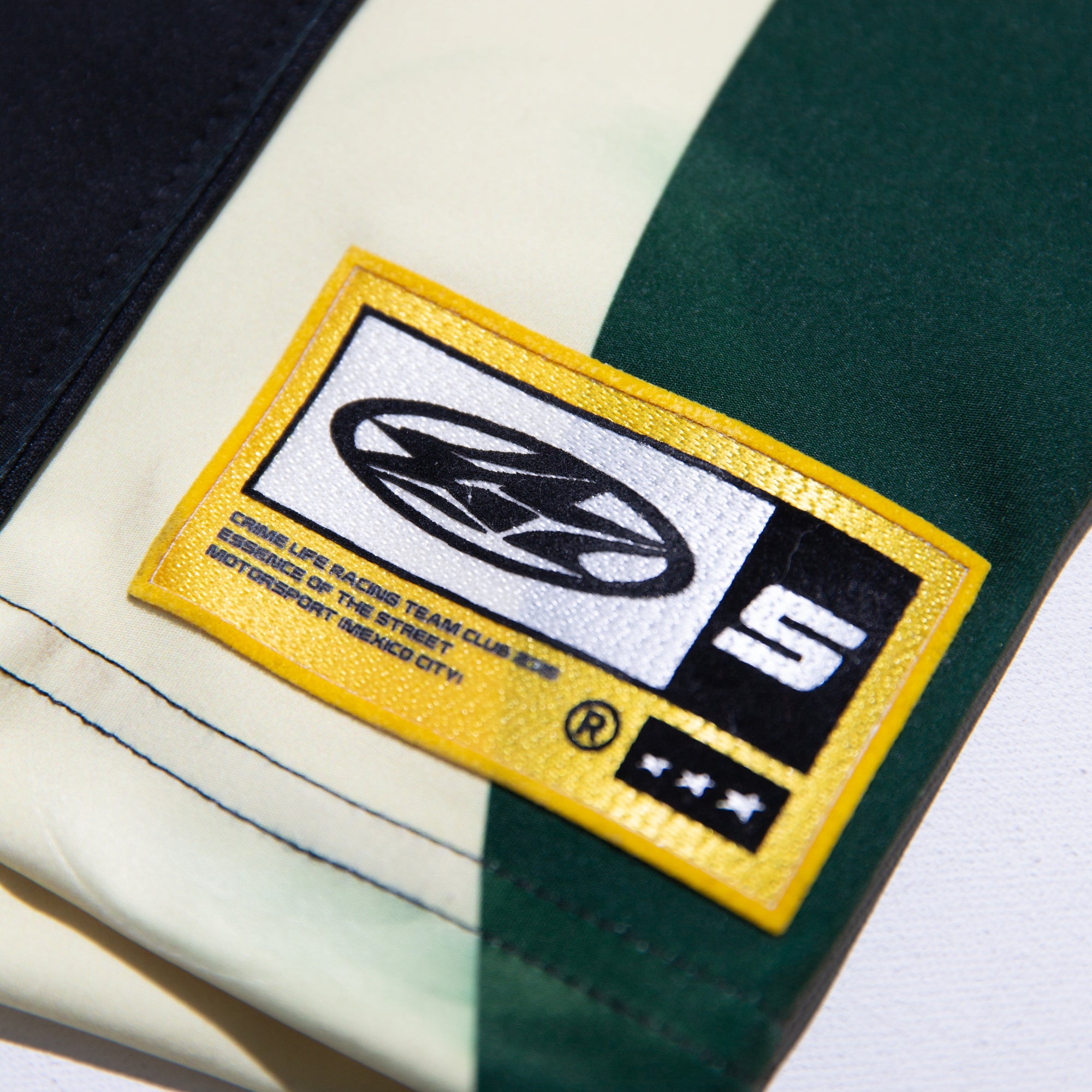 GREEN JERSEY STRIPES L/S