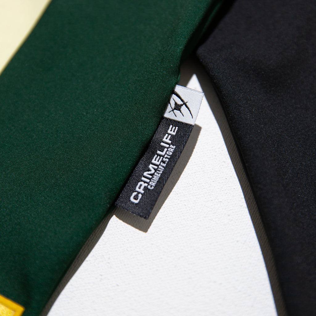 GREEN JERSEY STRIPES L/S