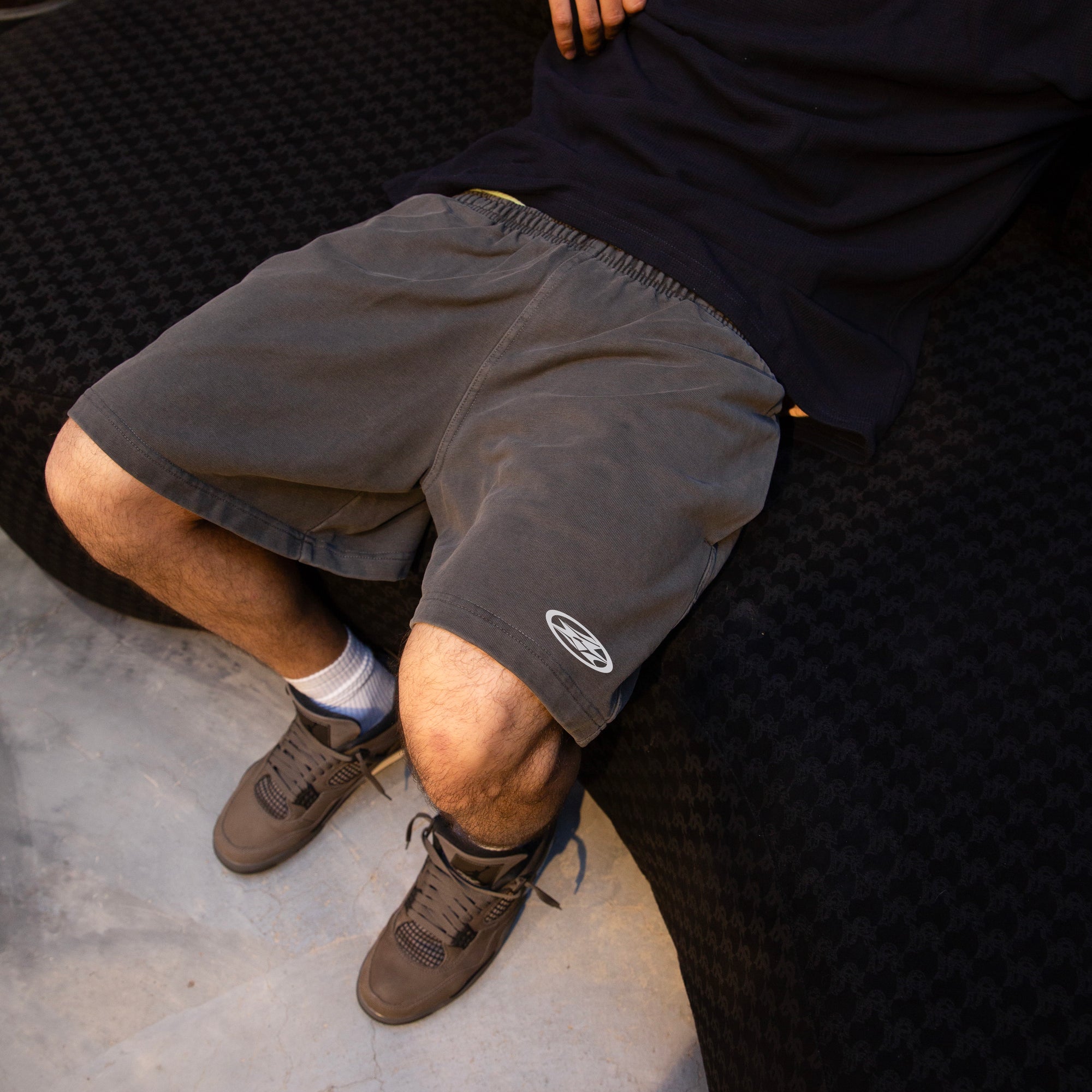 SHORT BASIC GREY (LOGO SPORT)