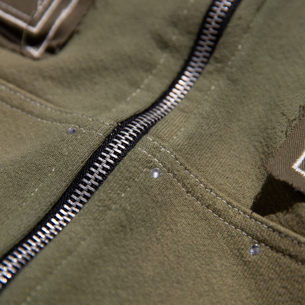 VITRAL GREEN HOODIE - CRIMELIFE
