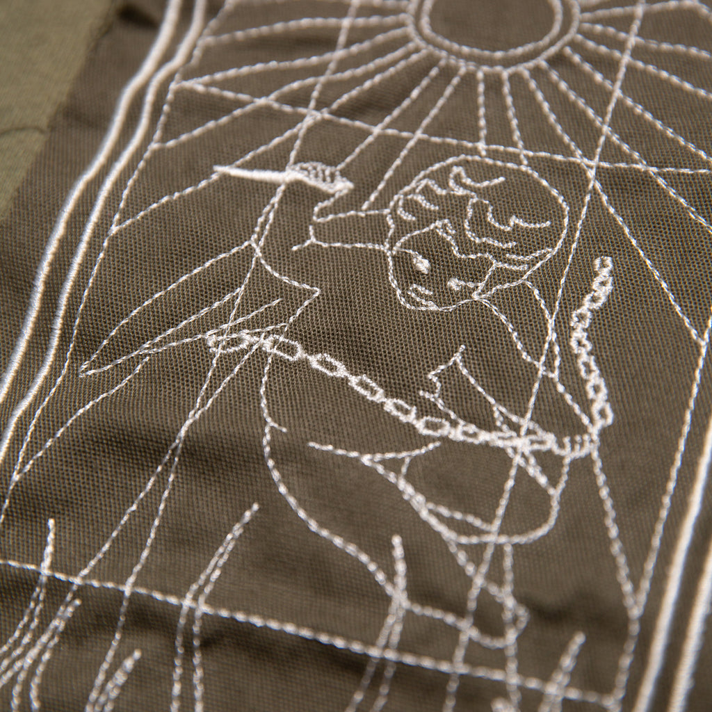 VITRAL GREEN HOODIE - CRIMELIFE