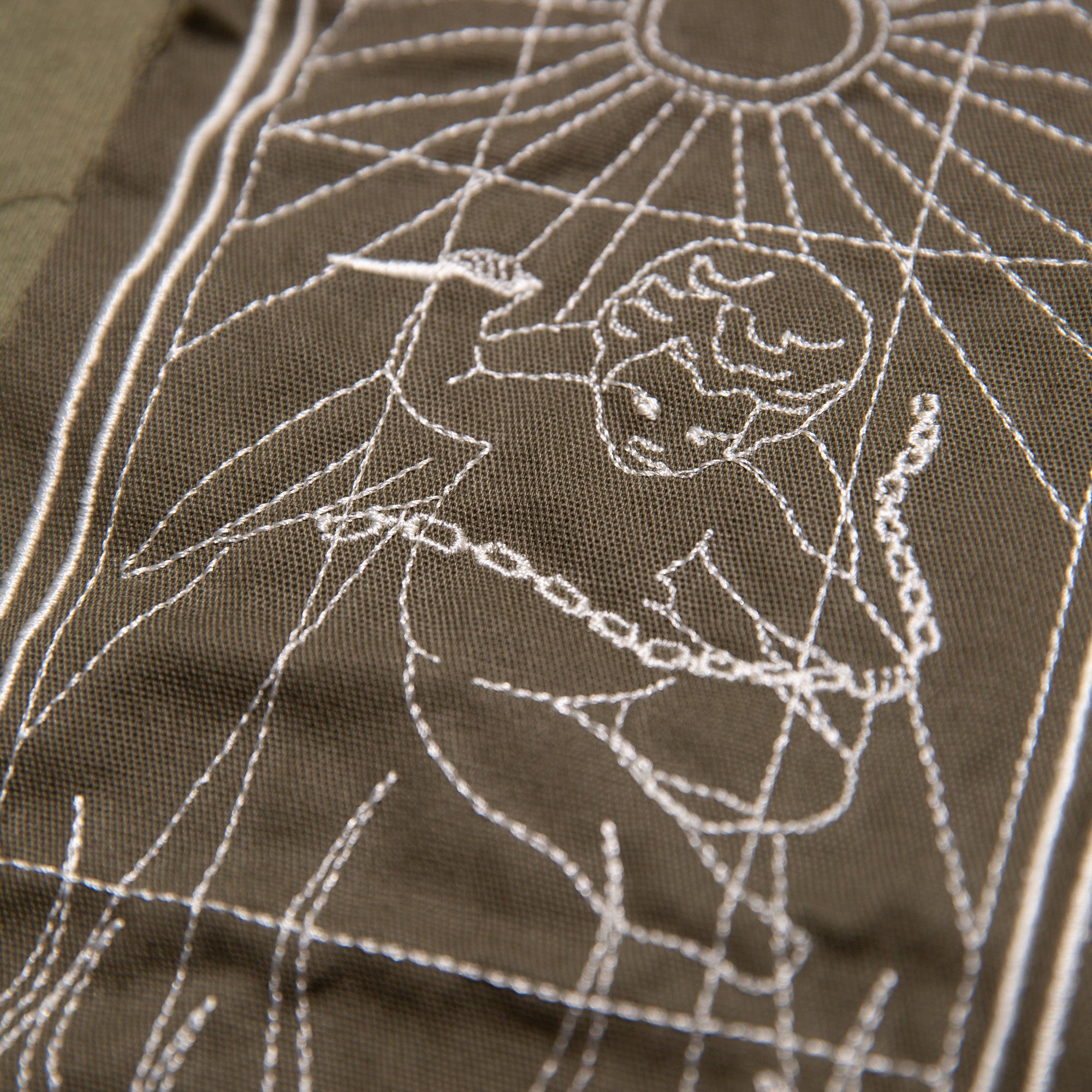 VITRAL GREEN HOODIE - CRIMELIFE