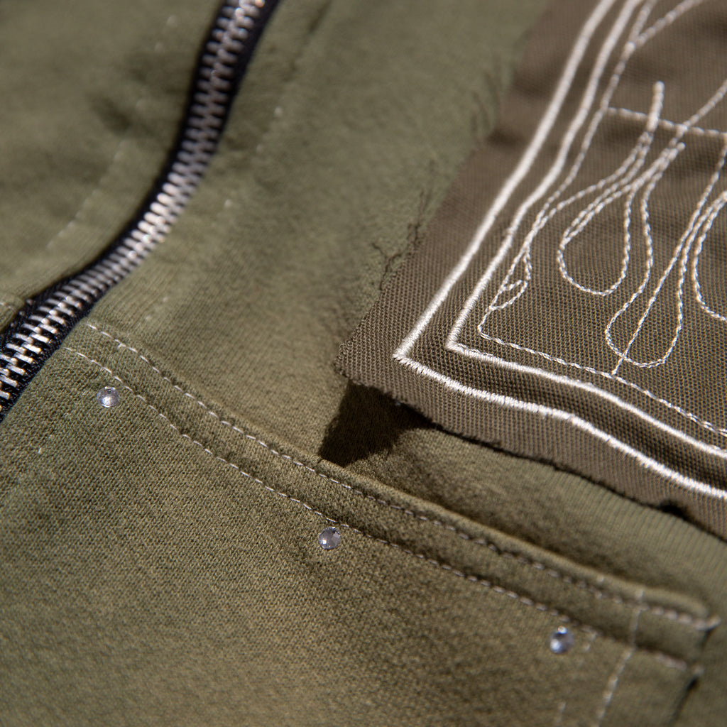 VITRAL GREEN HOODIE - CRIMELIFE
