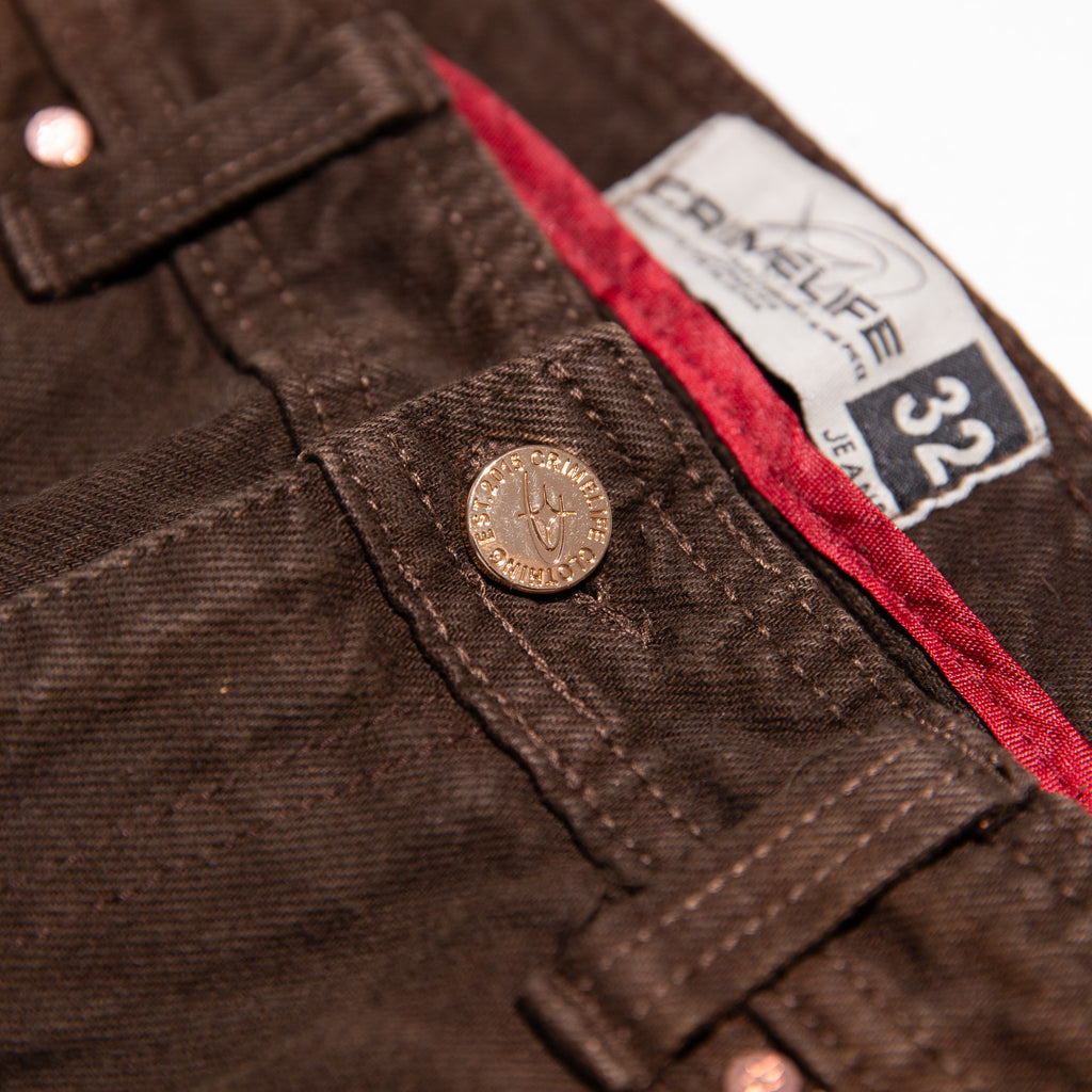 BROWN CARPENTER JEAN