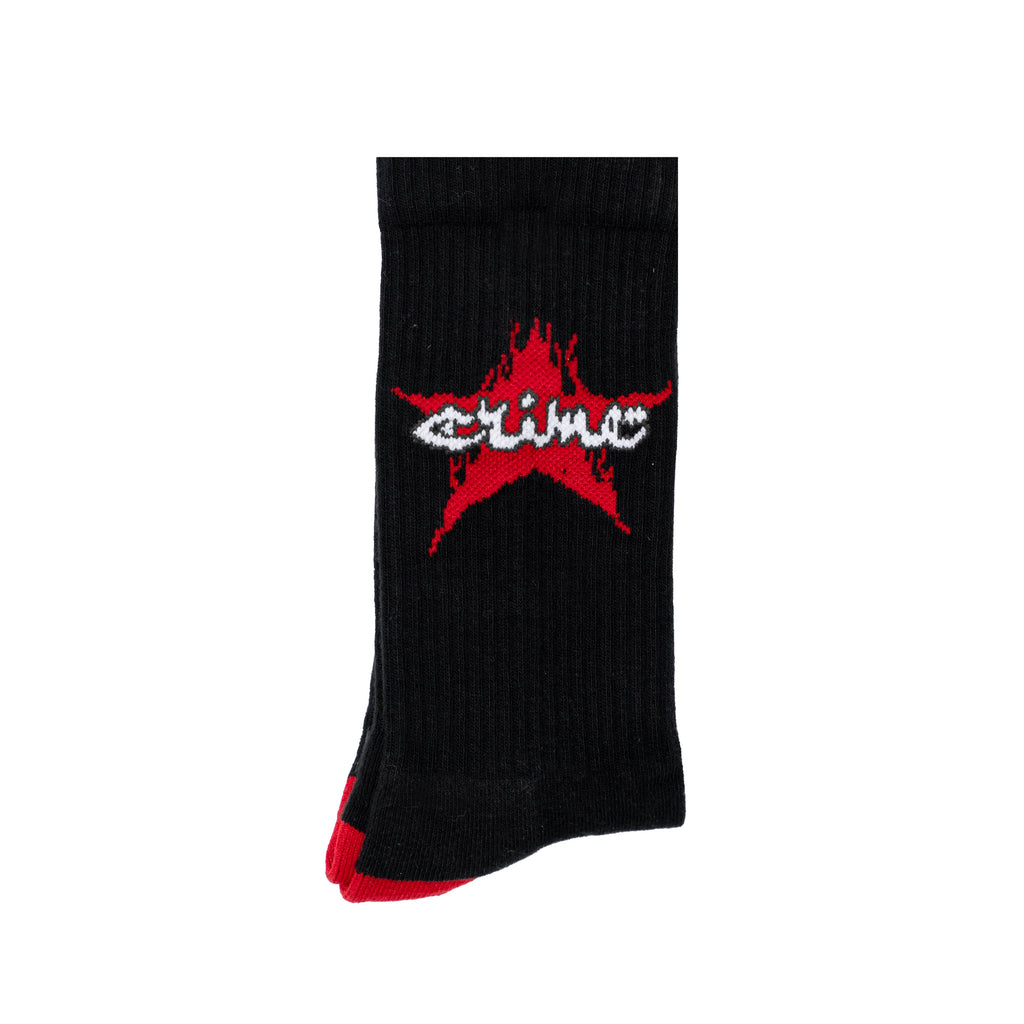 ARAB STAR BLACK SOCKS - CRIMELIFE