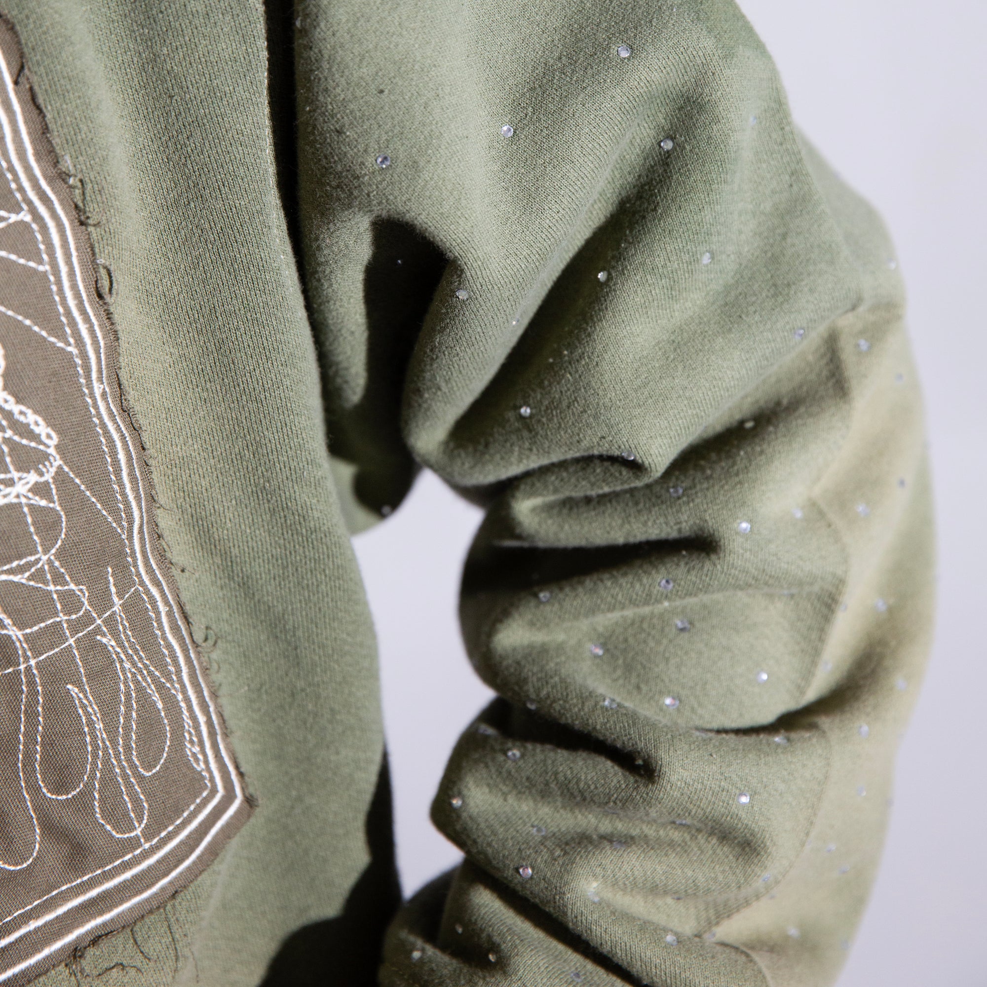 VITRAL GREEN HOODIE - CRIMELIFE