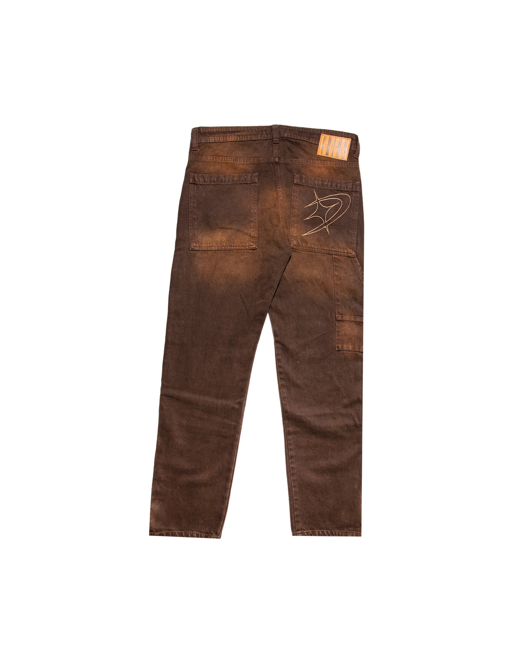 BROWN CARPENTER JEAN