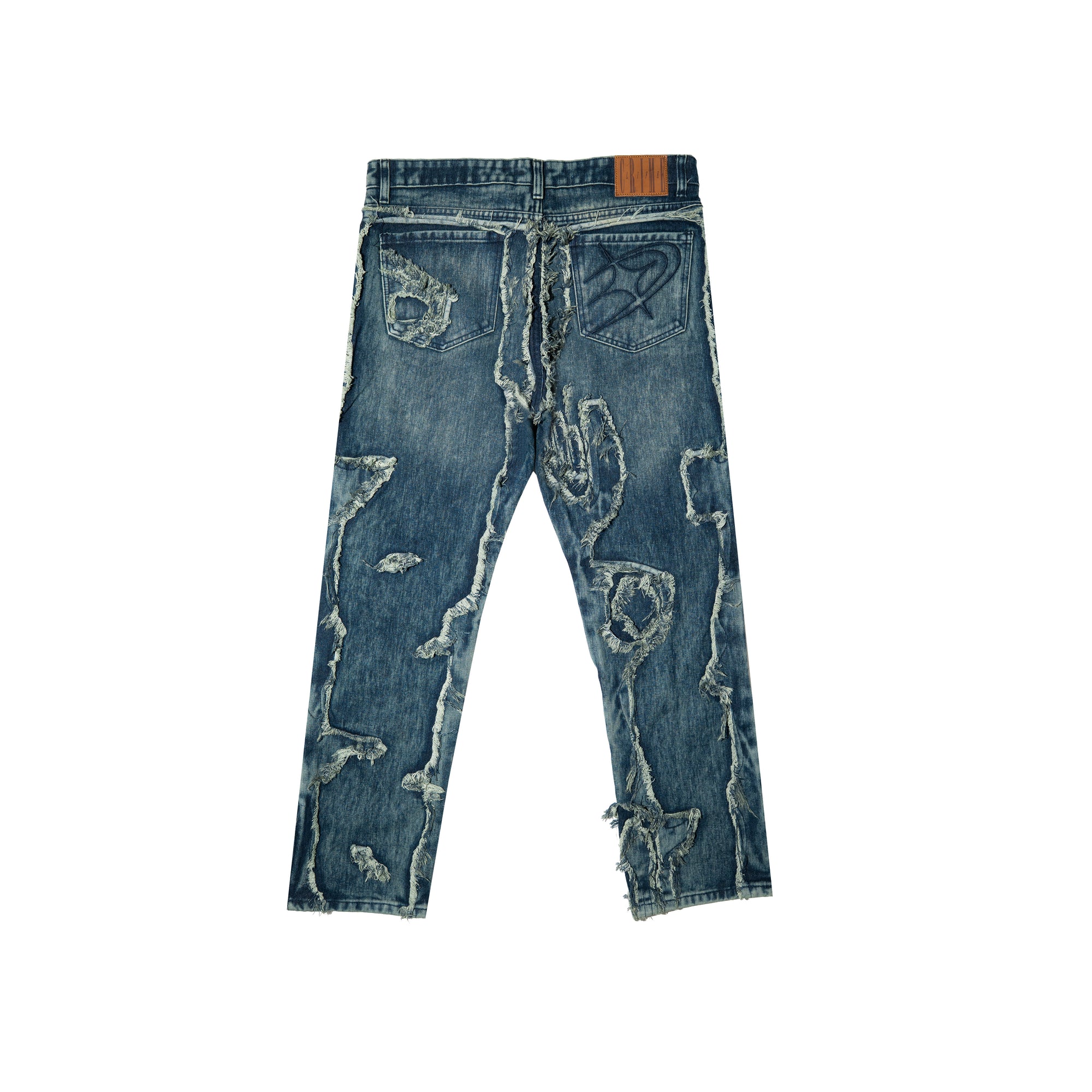 BURNT SEAMS JEANS - CRIMELIFE