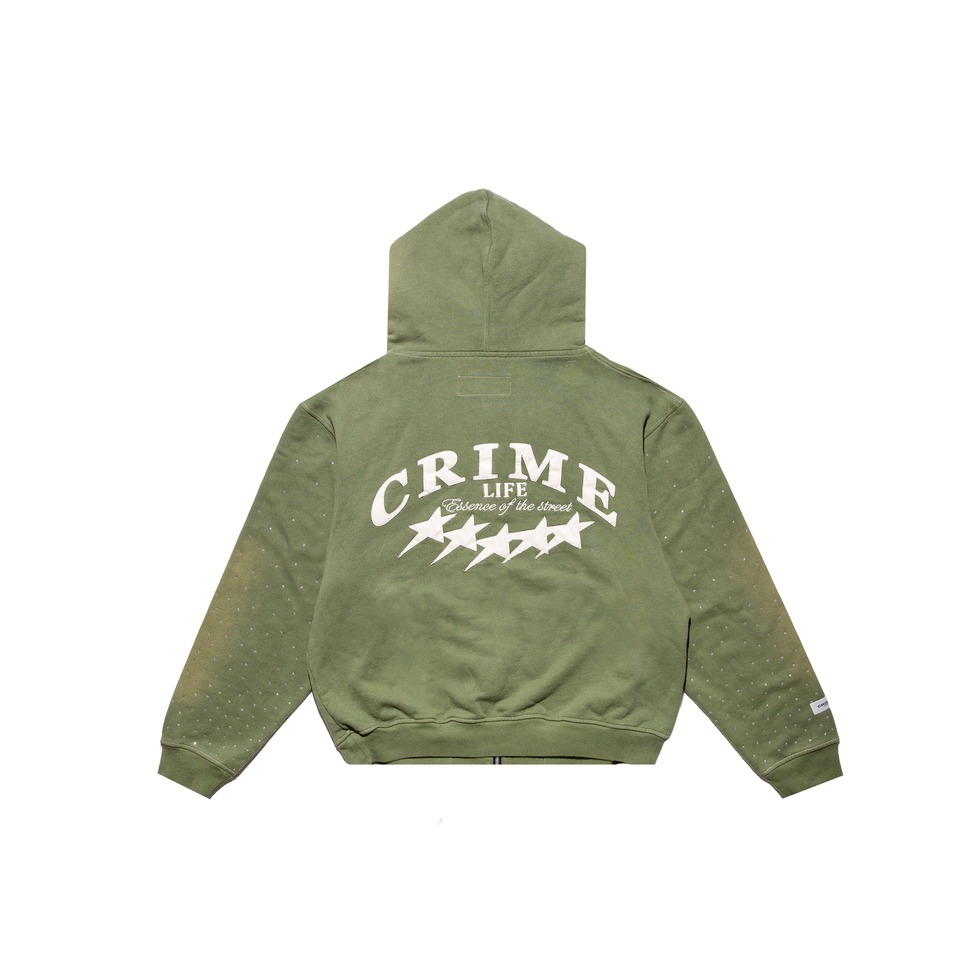 VITRAL GREEN HOODIE - CRIMELIFE