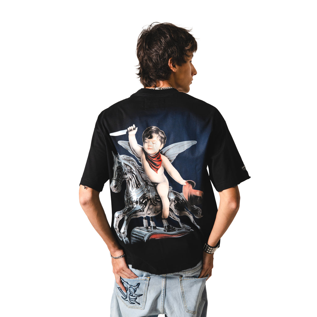 IRON STALION TEE - CRIMELIFE