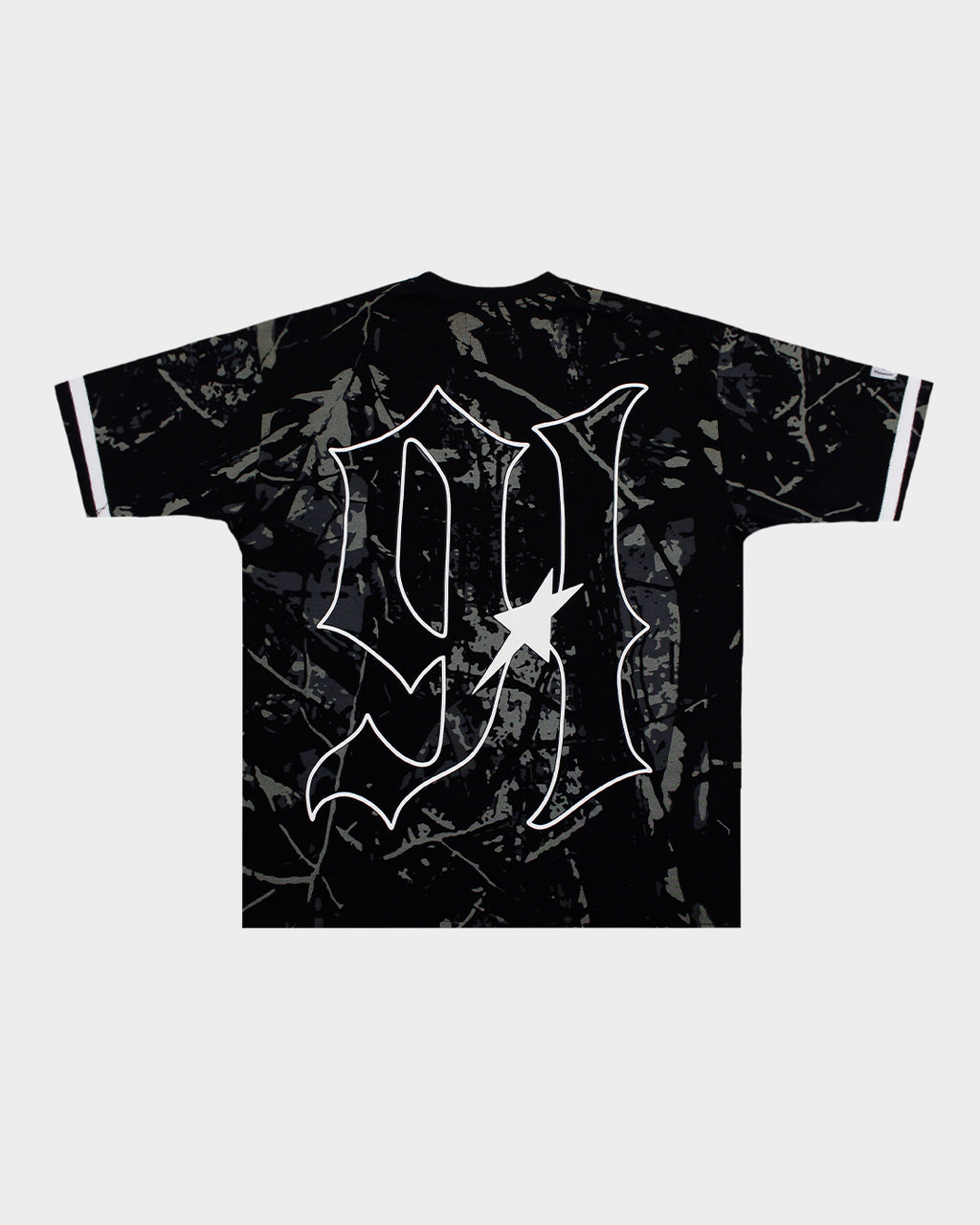 CAMO STAR BLACK TEE - CRIMELIFE