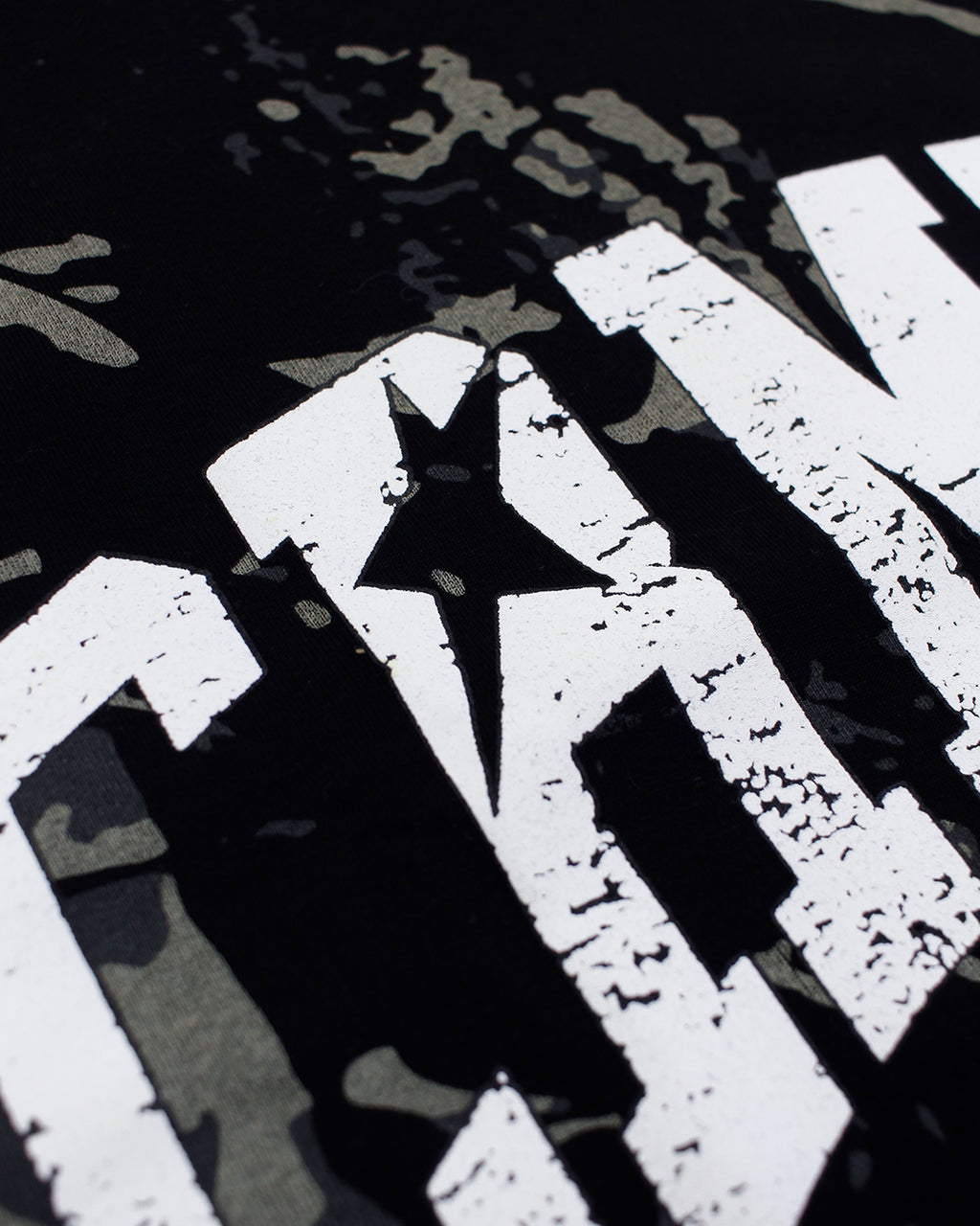 CAMO STAR BLACK TEE - CRIMELIFE