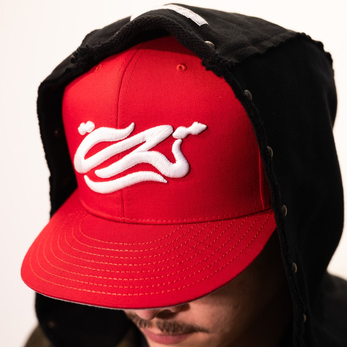 CRIMSON ARABIC LOGO CAP