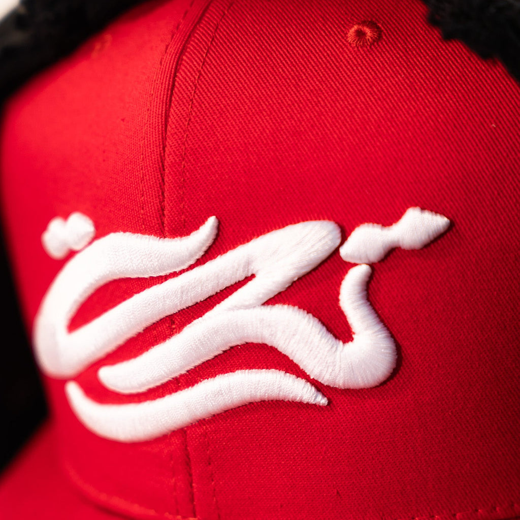 CRIMSON ARABIC LOGO CAP