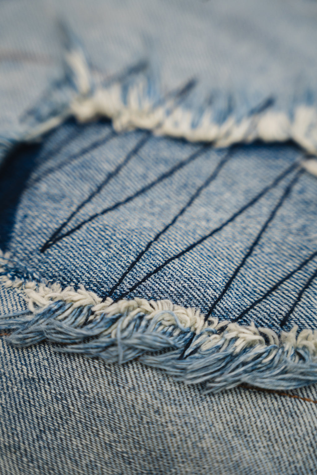 PATCHWORK DENIM JEANS - CRIMELIFE