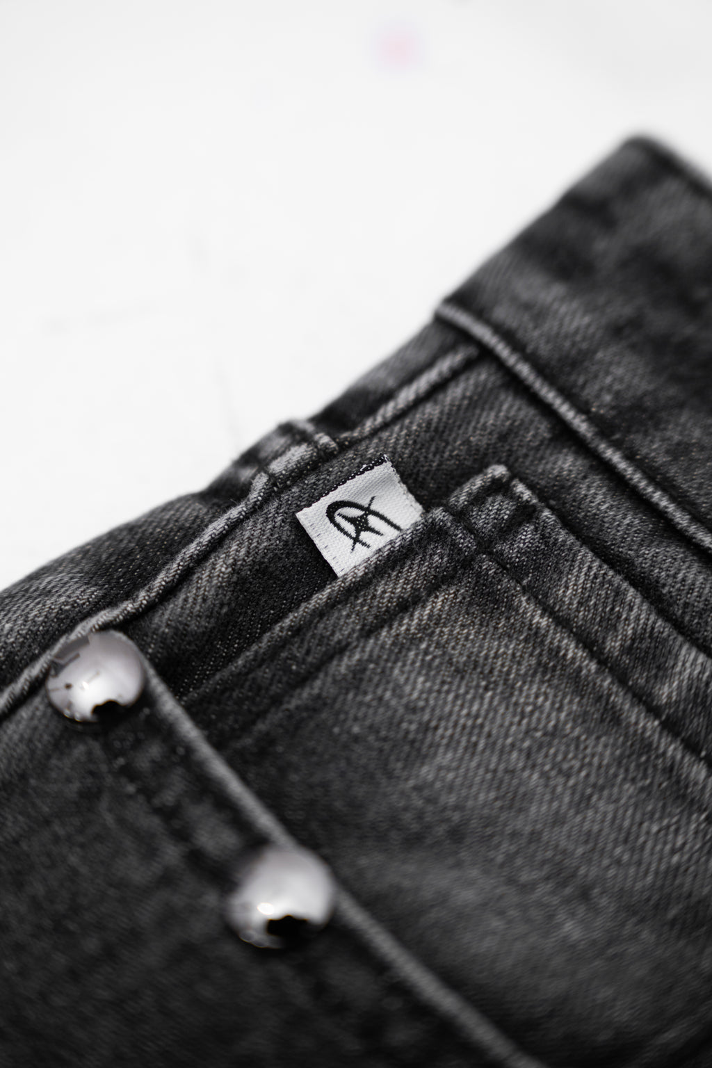 GOTHIC BLACK FLARED JEANS - CRIMELIFE