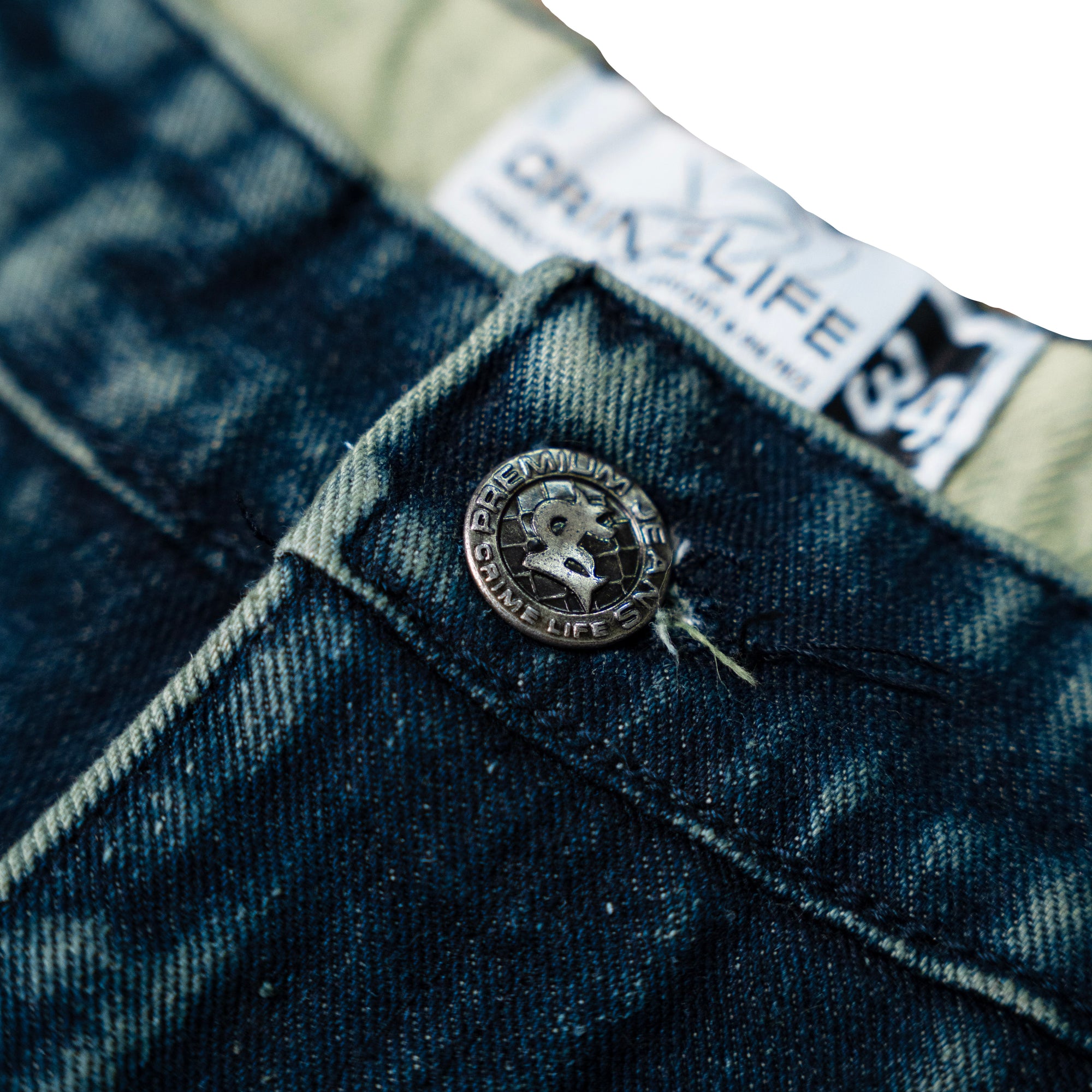 BURNT SEAMS JEANS - CRIMELIFE