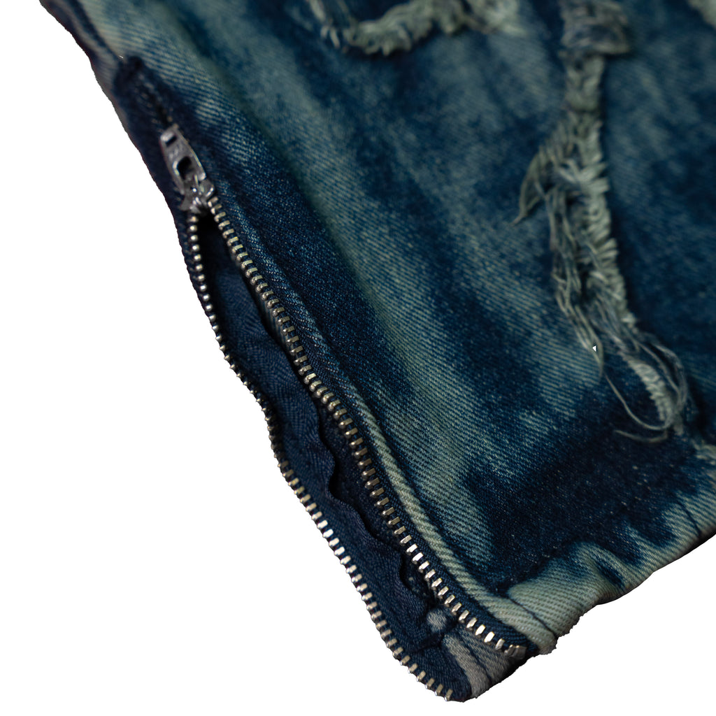 BURNT SEAMS JEANS - CRIMELIFE