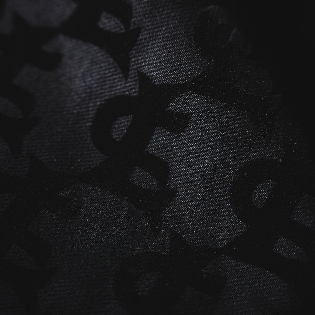 CL SUEDE MONOGRAM JEANS