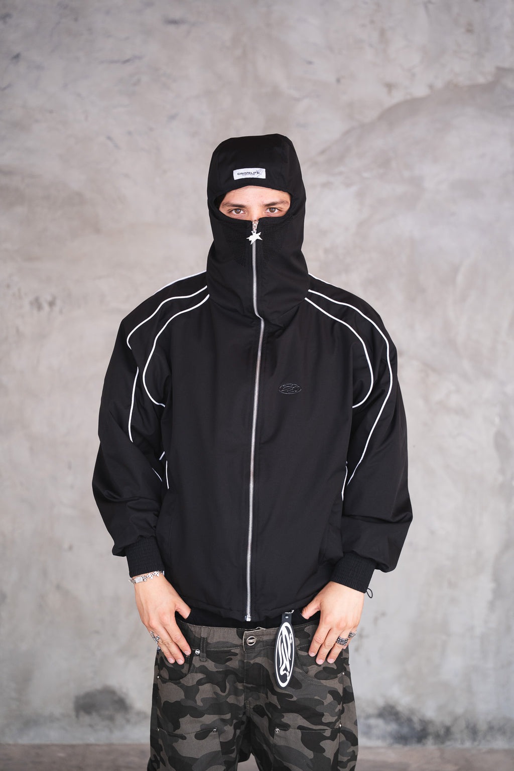 UNKNOWN FACE MASK JACKET