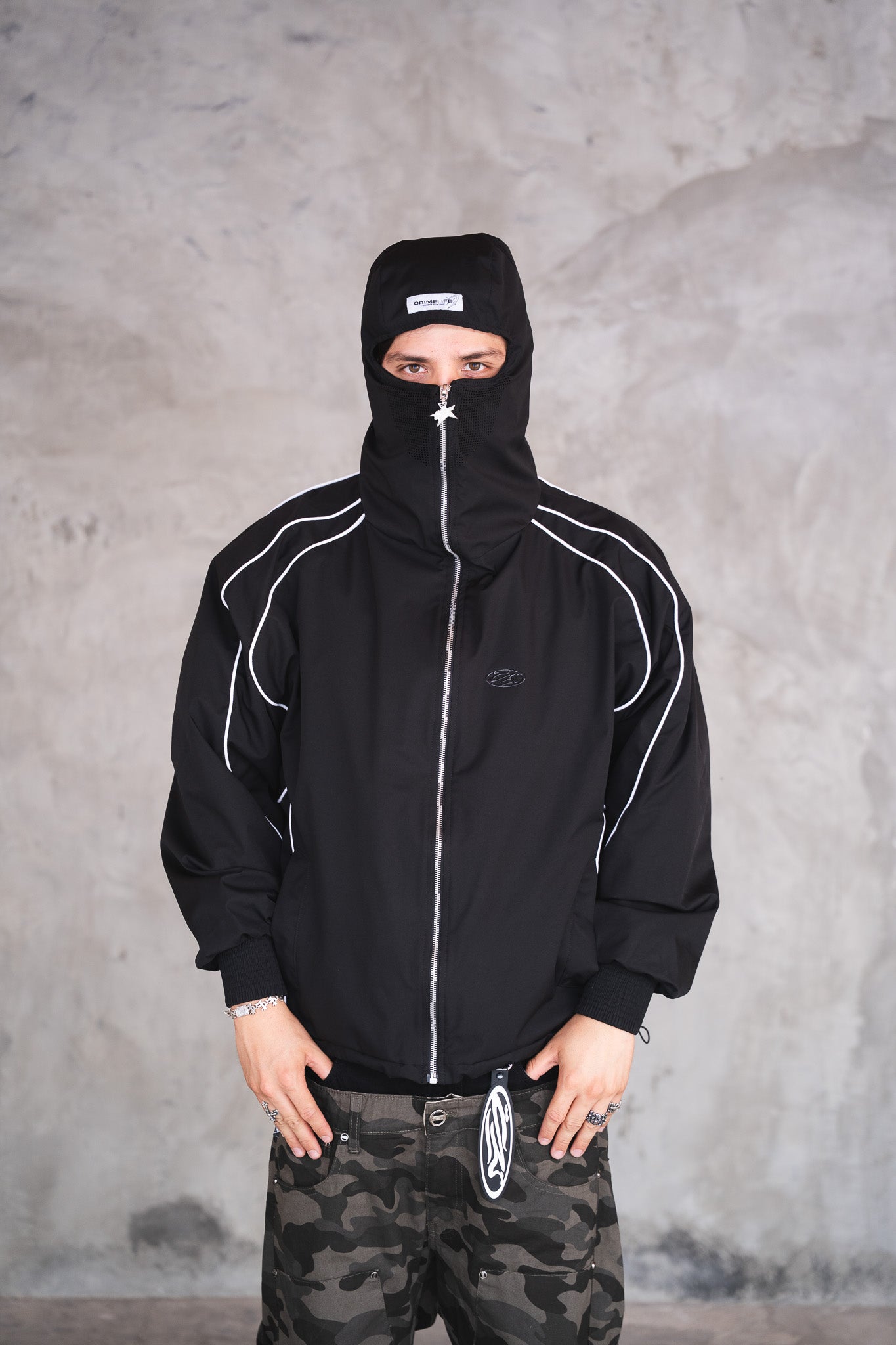 UNKNOWN FACE MASK JACKET
