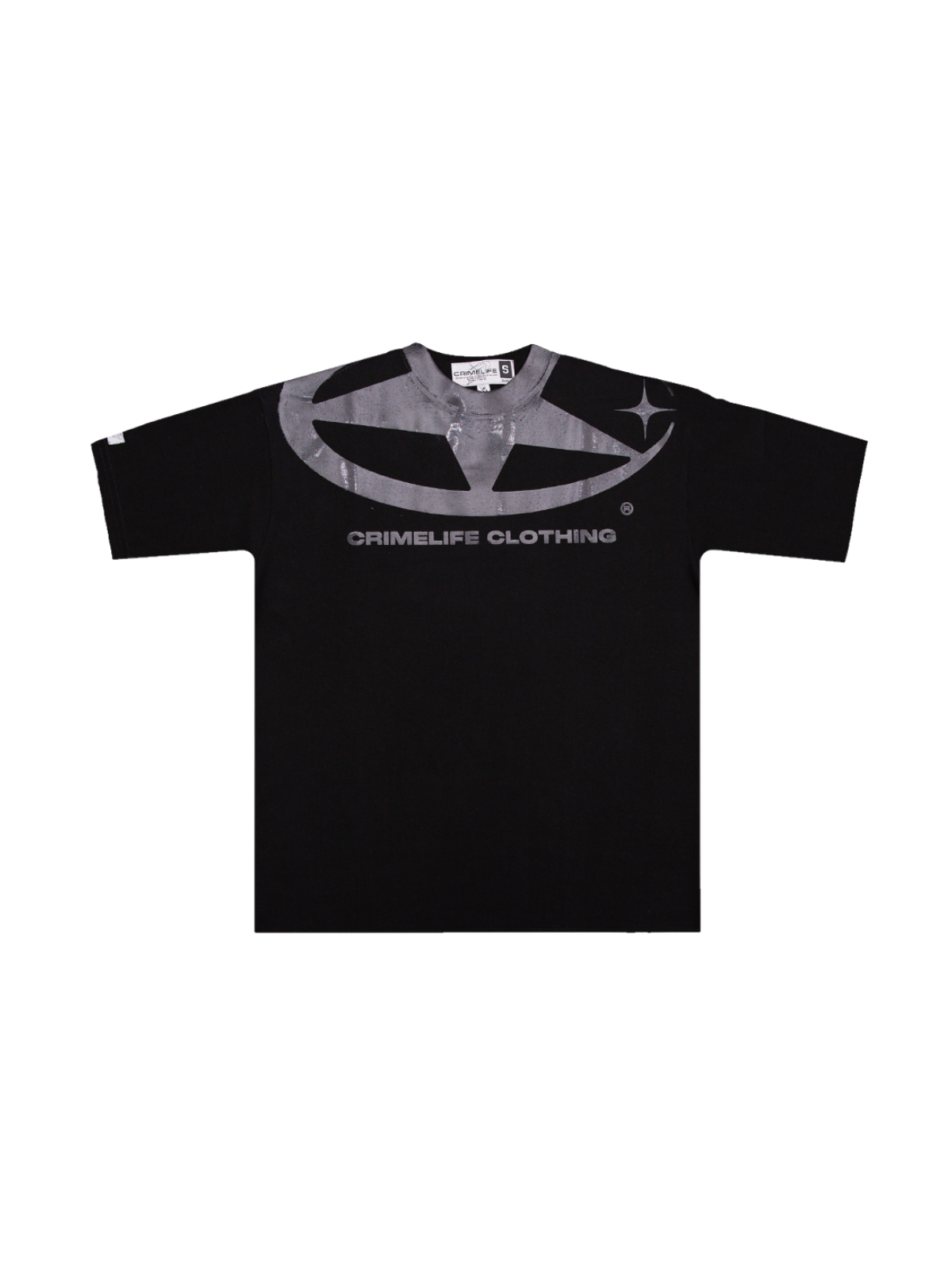 GLITTER STAR TEE - CRIMELIFE