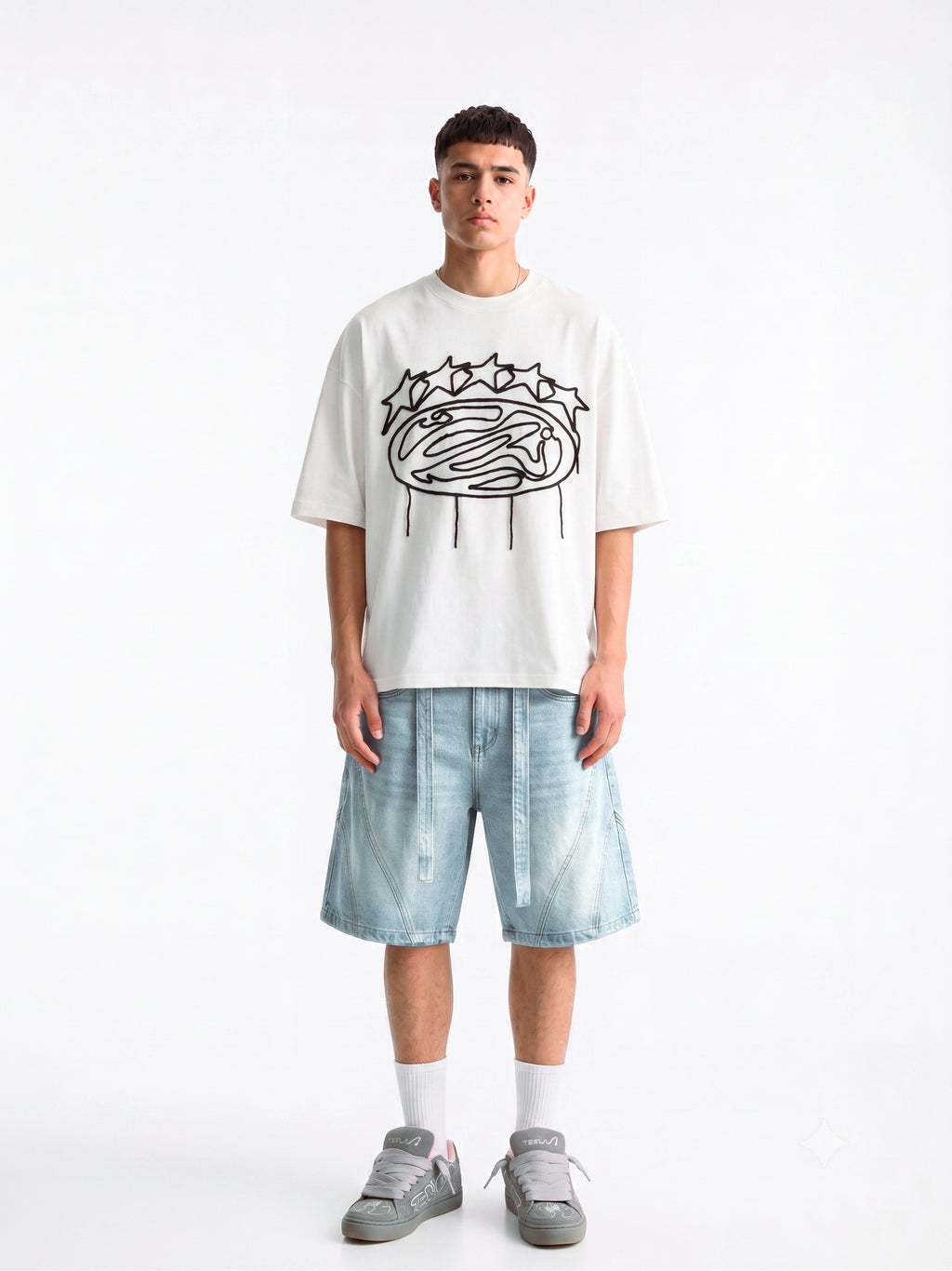 COMMON DENIM SHORTS
