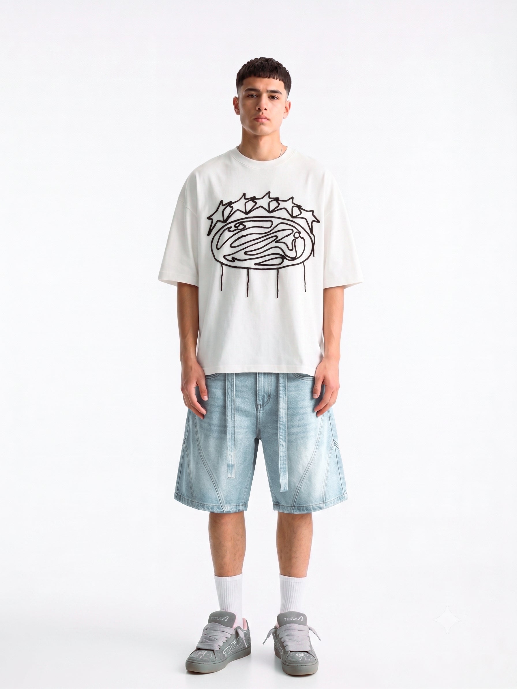COMMON DENIM SHORTS