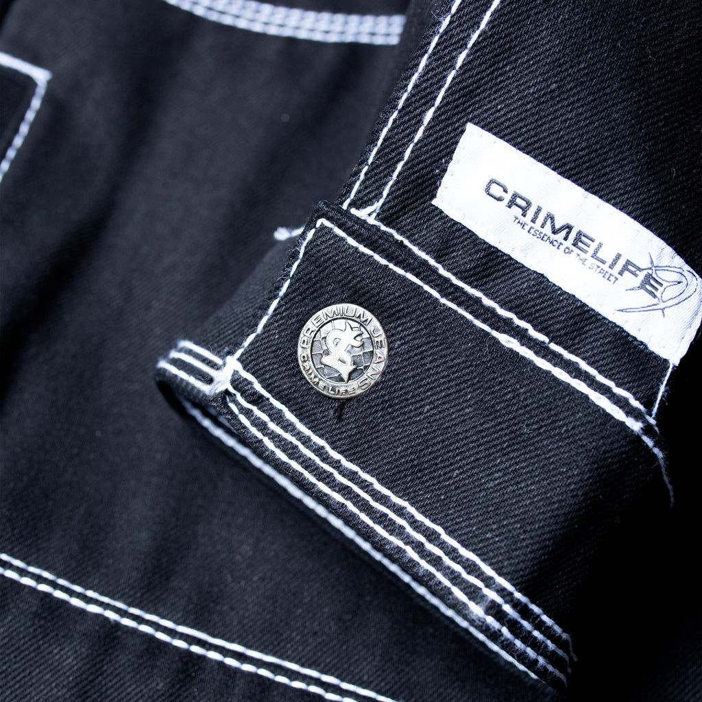 DENIM JACKET BLACK