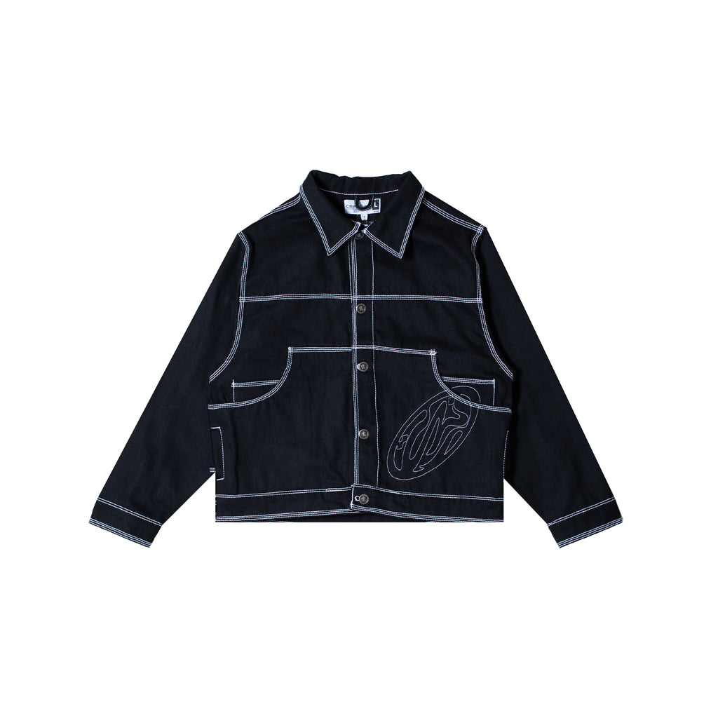 DENIM JACKET BLACK