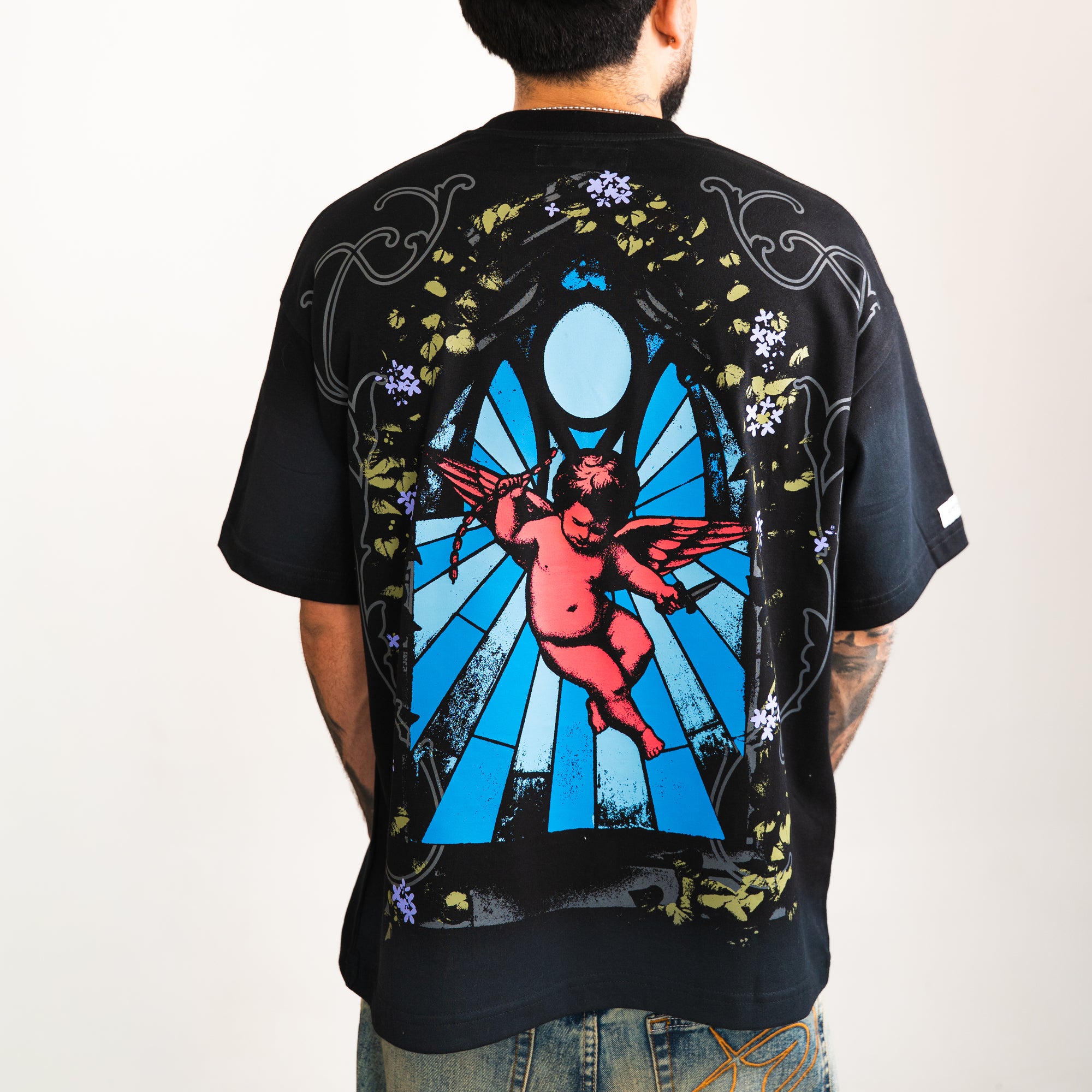 BLACK CANVAS TEE