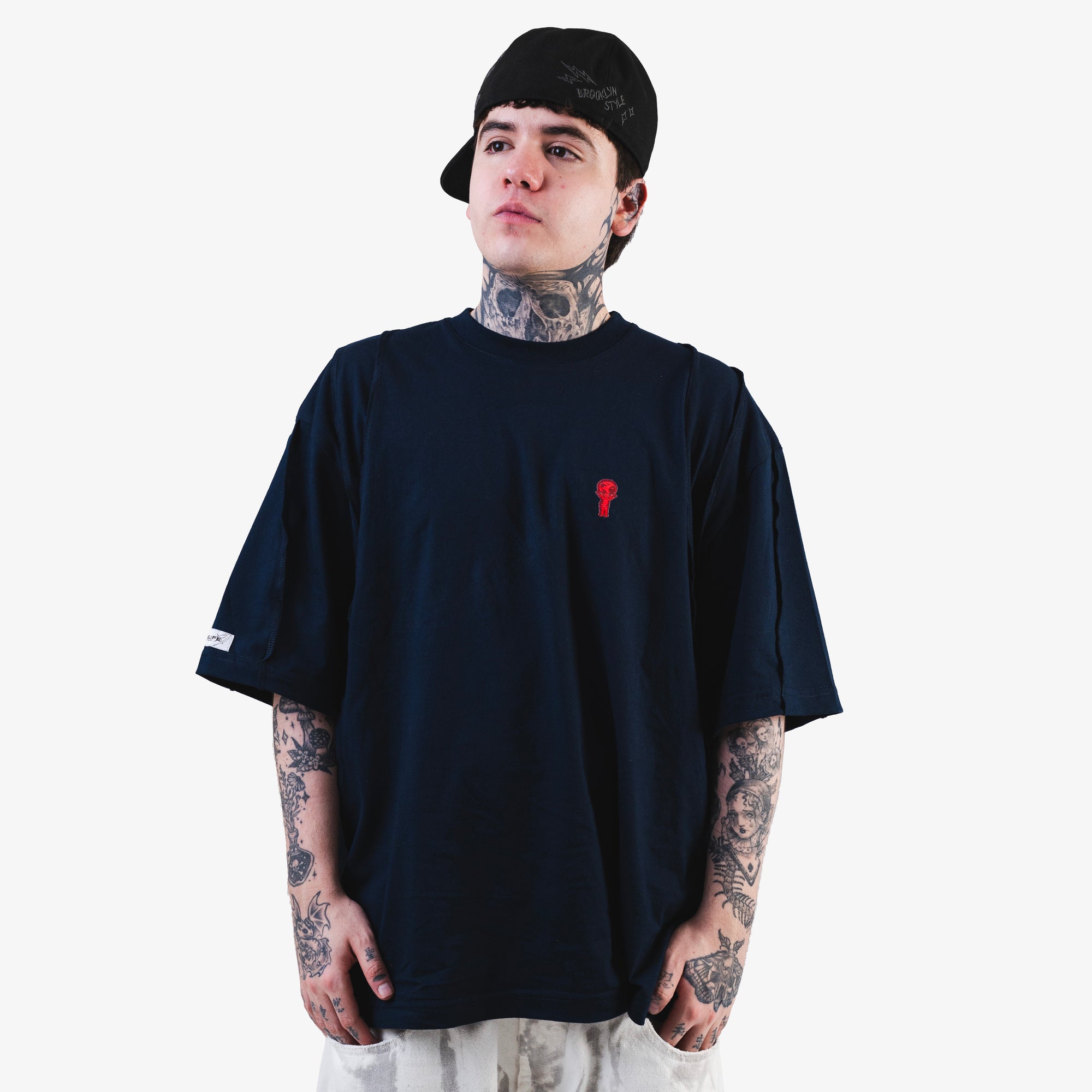 ESSENTIAL BASIC TEE NAVY