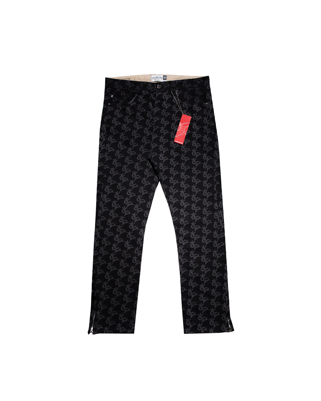 CL MONOGRAM DENIM JEANS