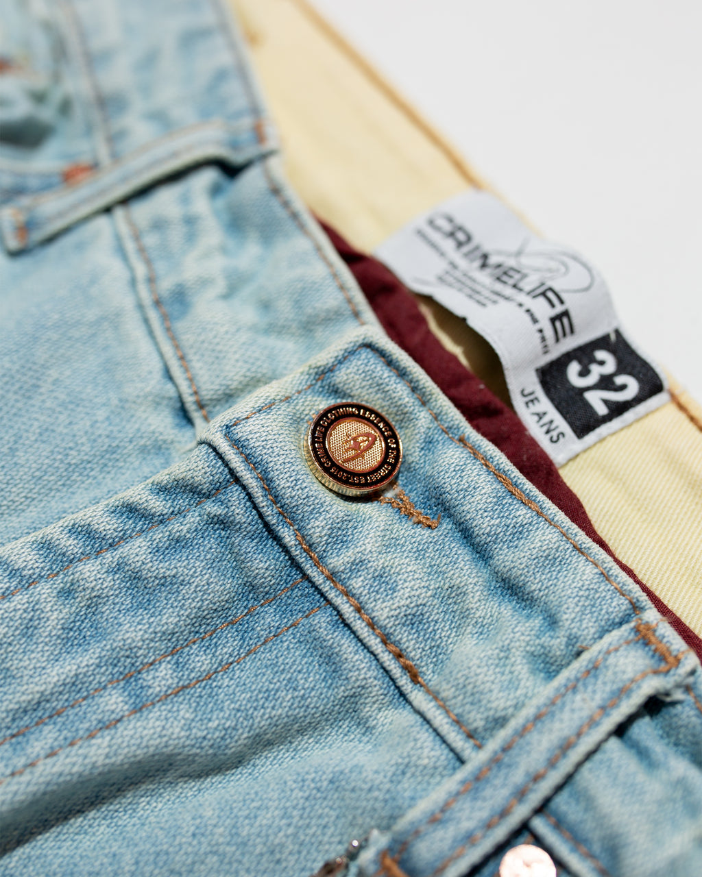 FULLY DESTROYED DENIM JEANS