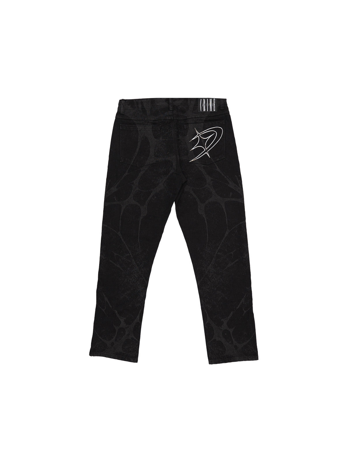 LUCID SKELETONS JEANS - CRIMELIFE