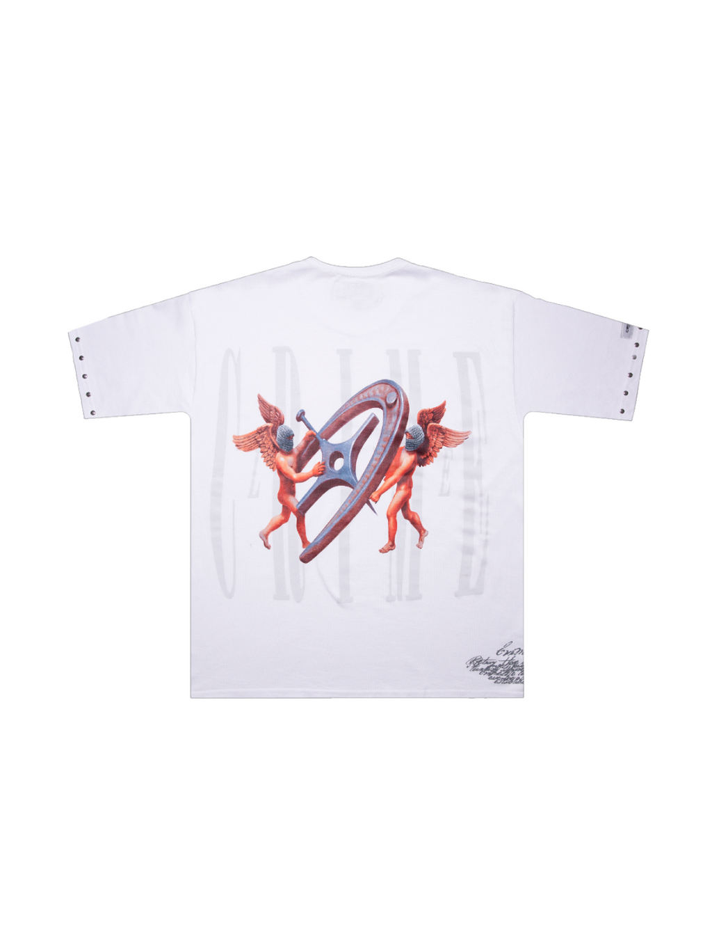 LUCKY ANGELS TEE - CRIMELIFE