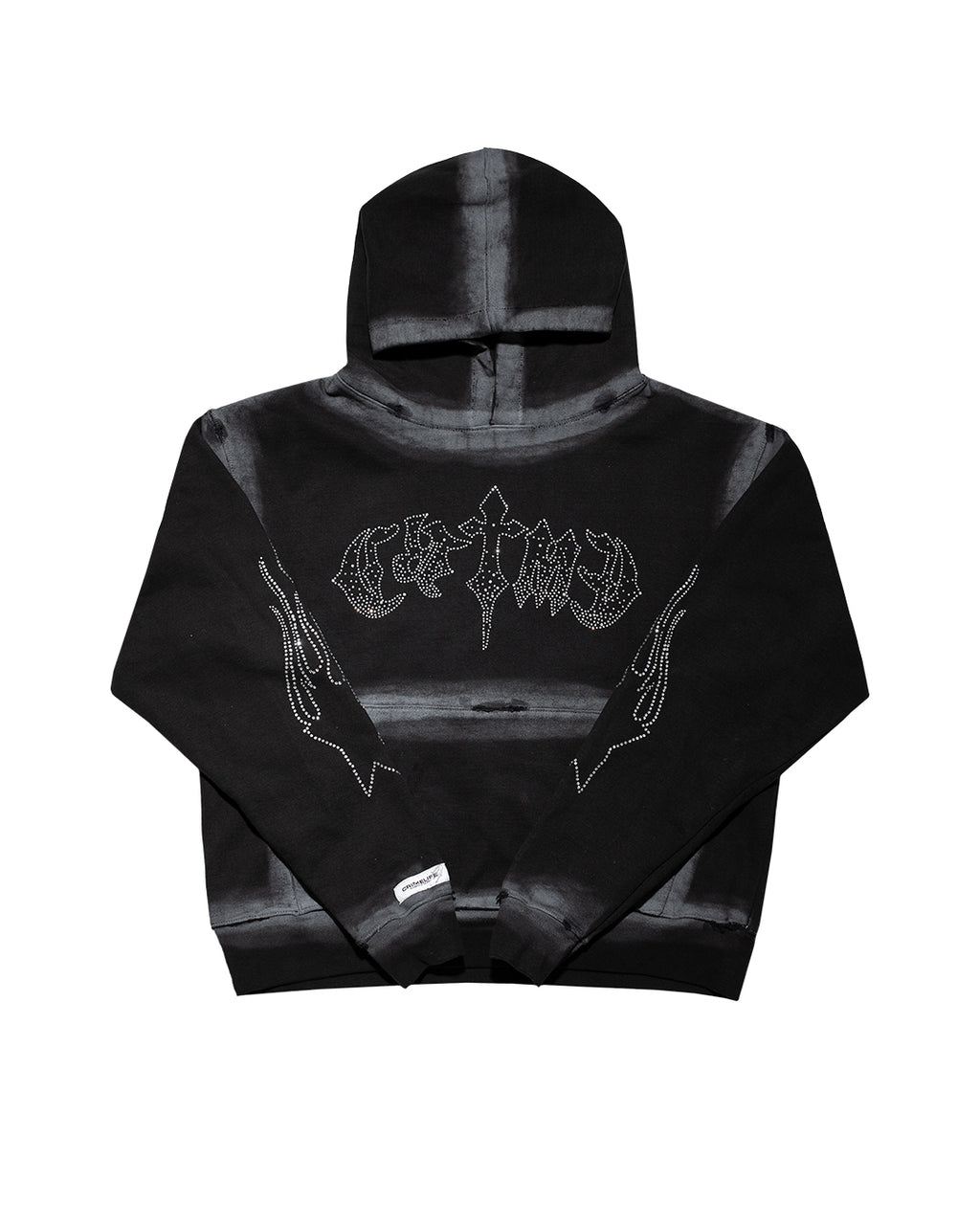 LUXURY GOTHIC CROSS HOODIE