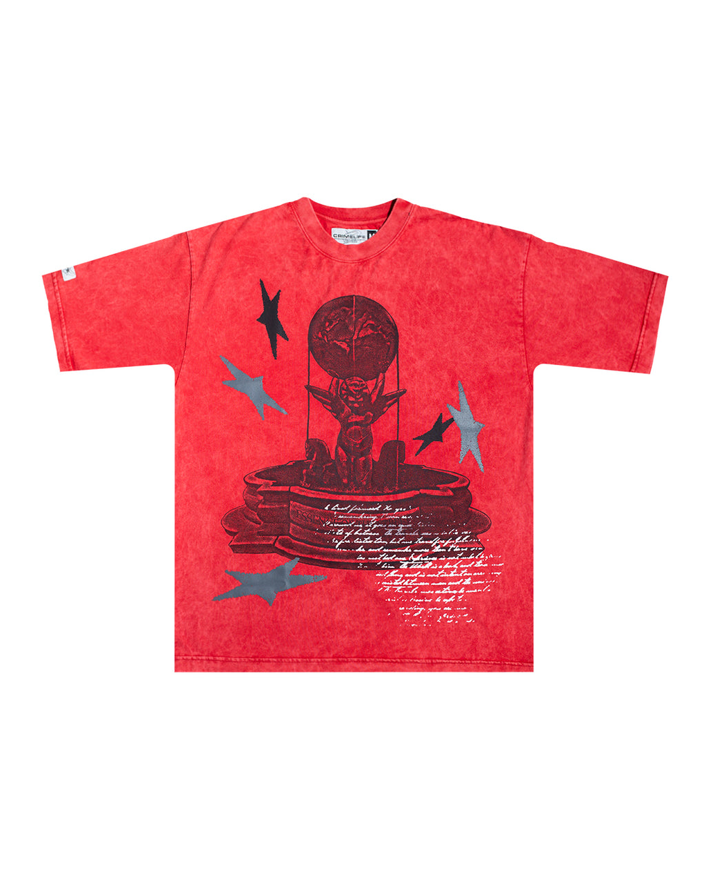 THE WORLD IS YOURS STARS TEE