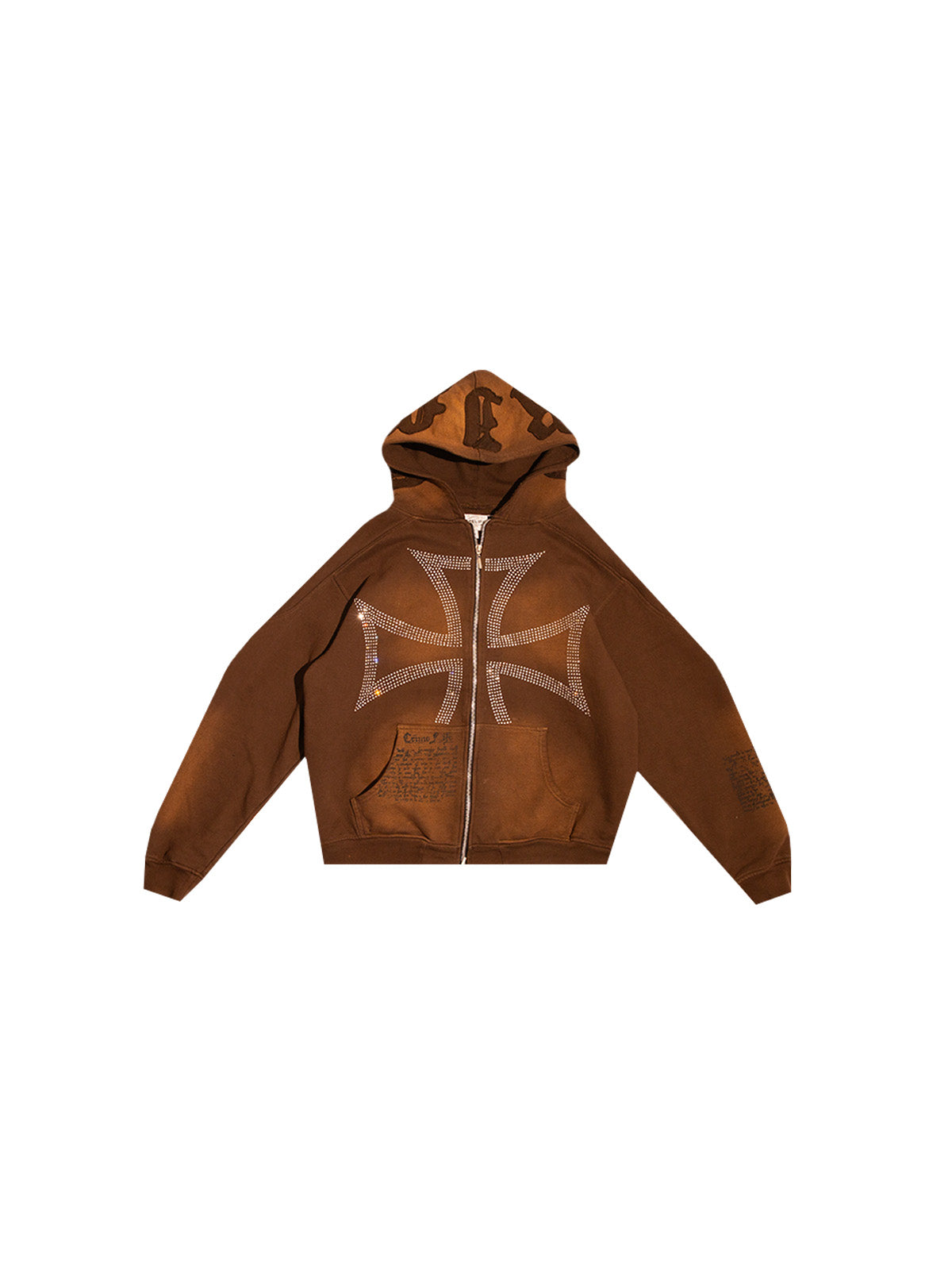 EMBROIDERY ZIPP HOODIE