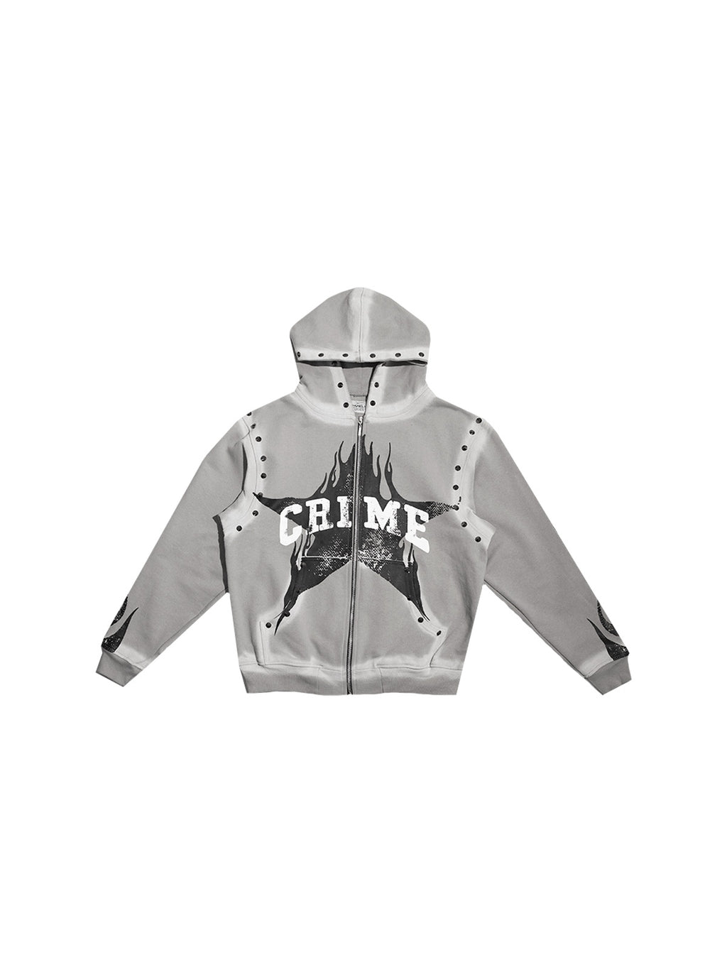 FLAME STAR ZIPP HOODIE