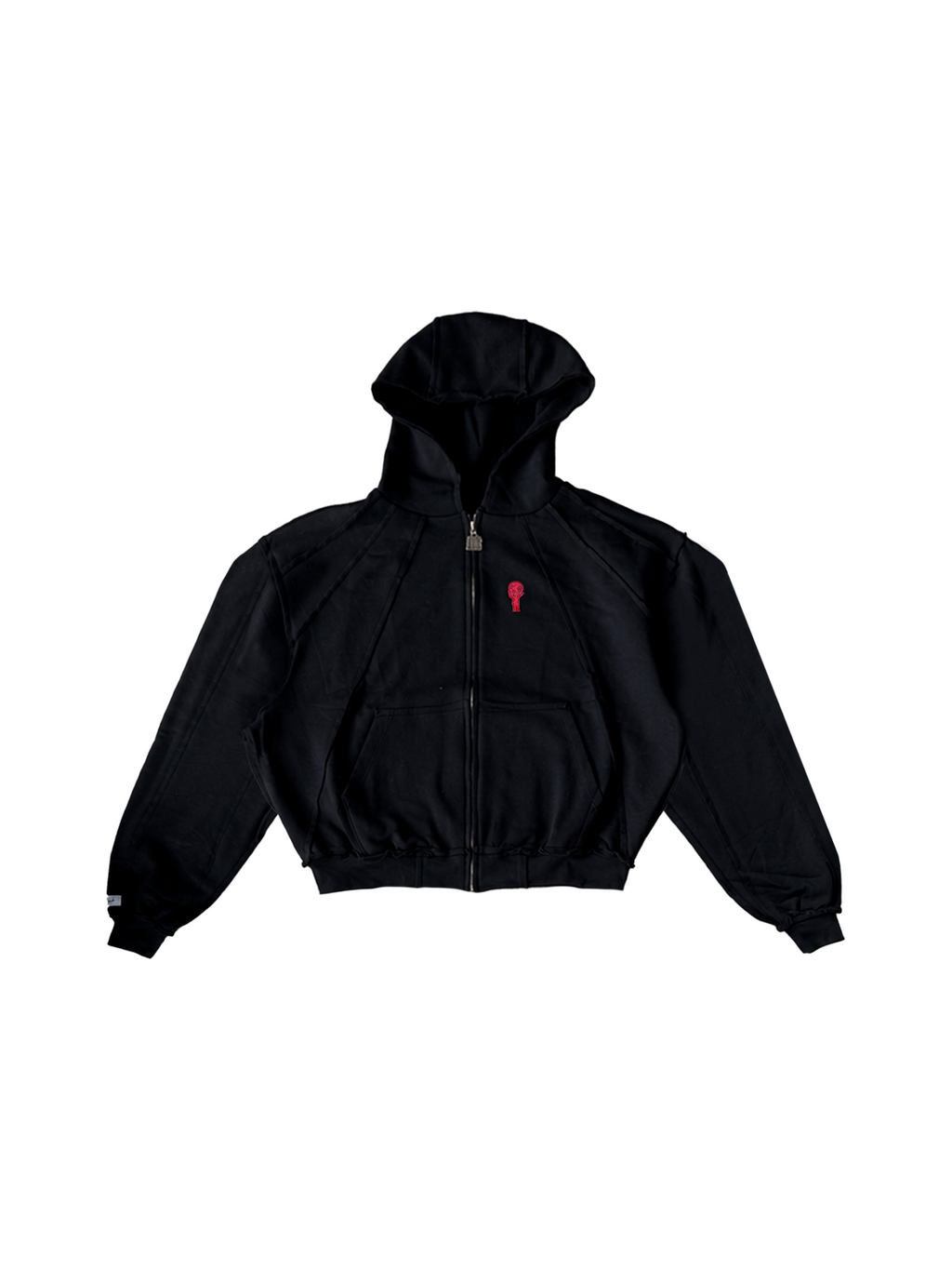 ESSENTIAL BASIC ZIP HOODIE